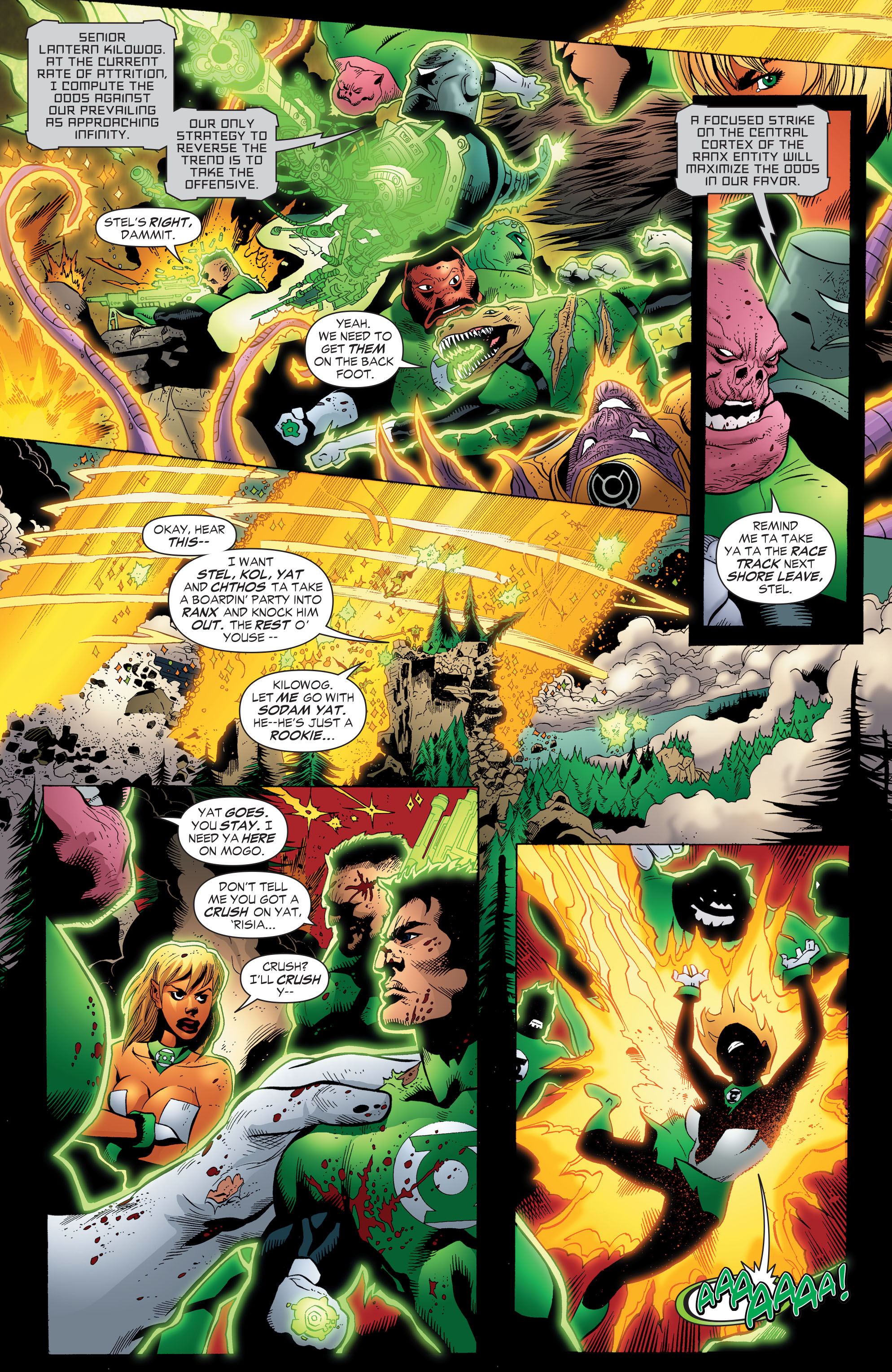 Read online Green Lantern by Geoff Johns comic -  Issue # TPB 3 (Part 2) - 58