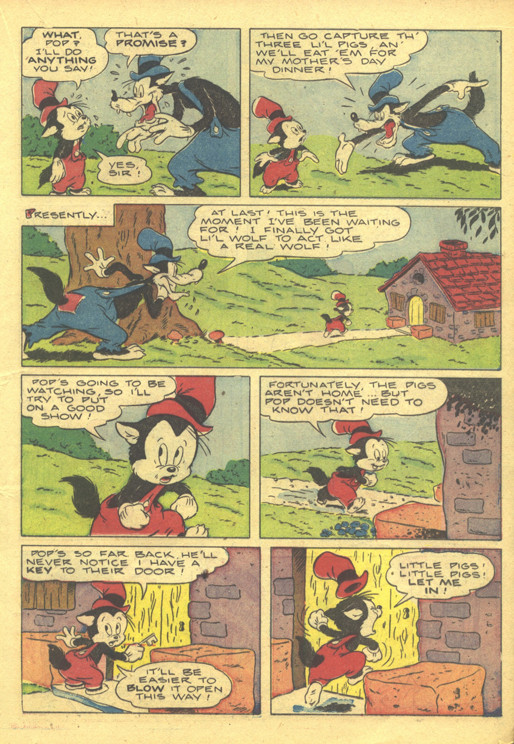 Read online Walt Disney's Comics and Stories comic -  Issue #93 - 25