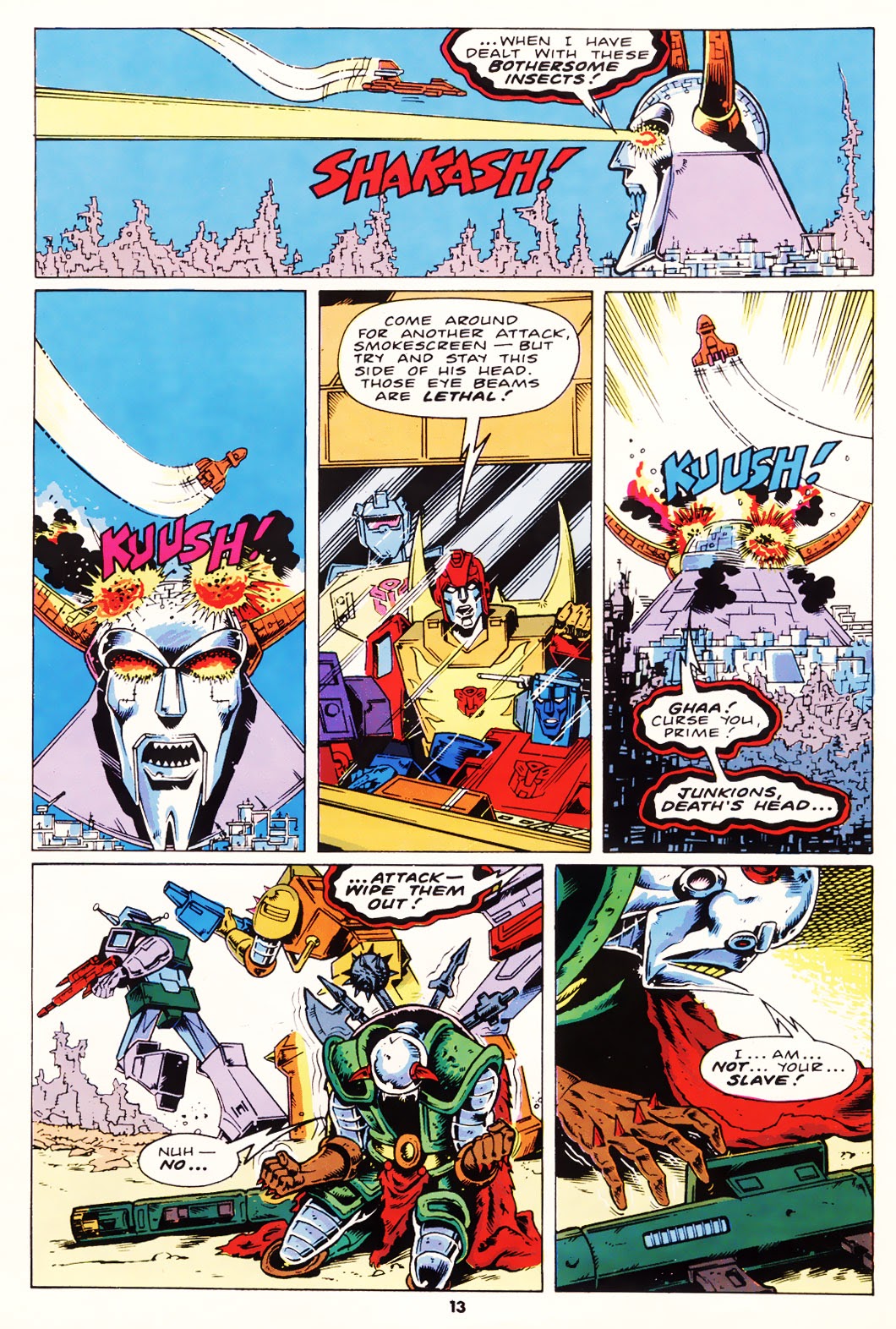 Read online The Transformers (UK) comic -  Issue #150 - 12