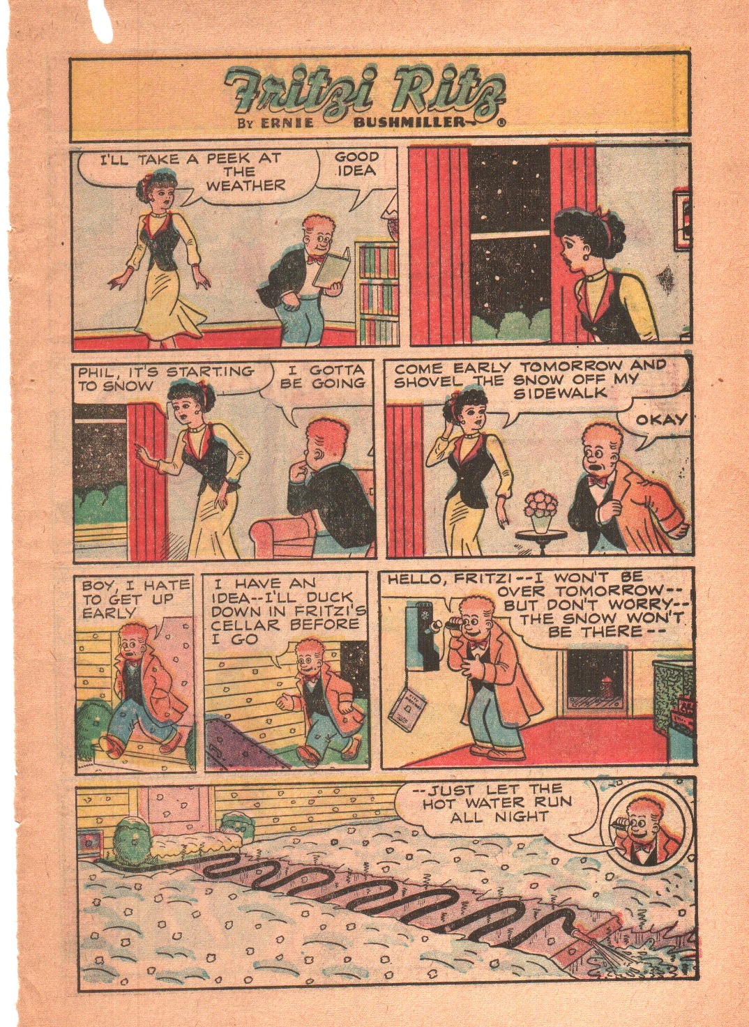 Read online Fritzi Ritz (1953) comic -  Issue #51 - 13