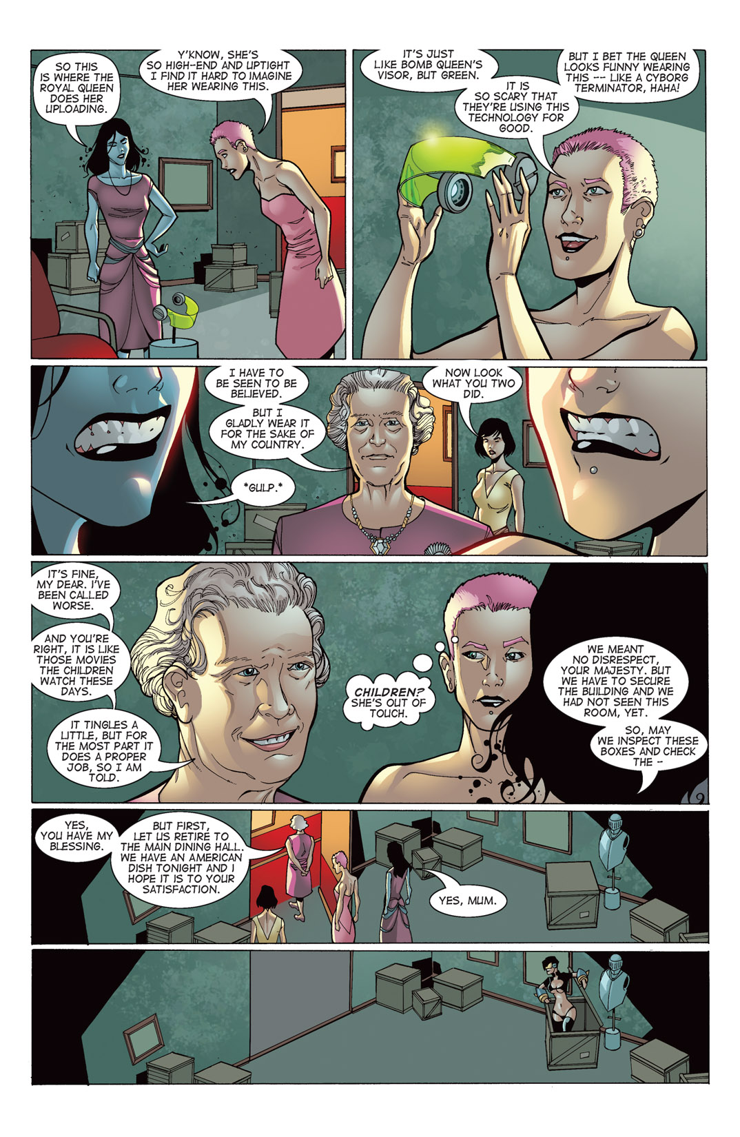 Read online Bomb Queen Presents: All-Girl Special comic -  Issue # Full - 11