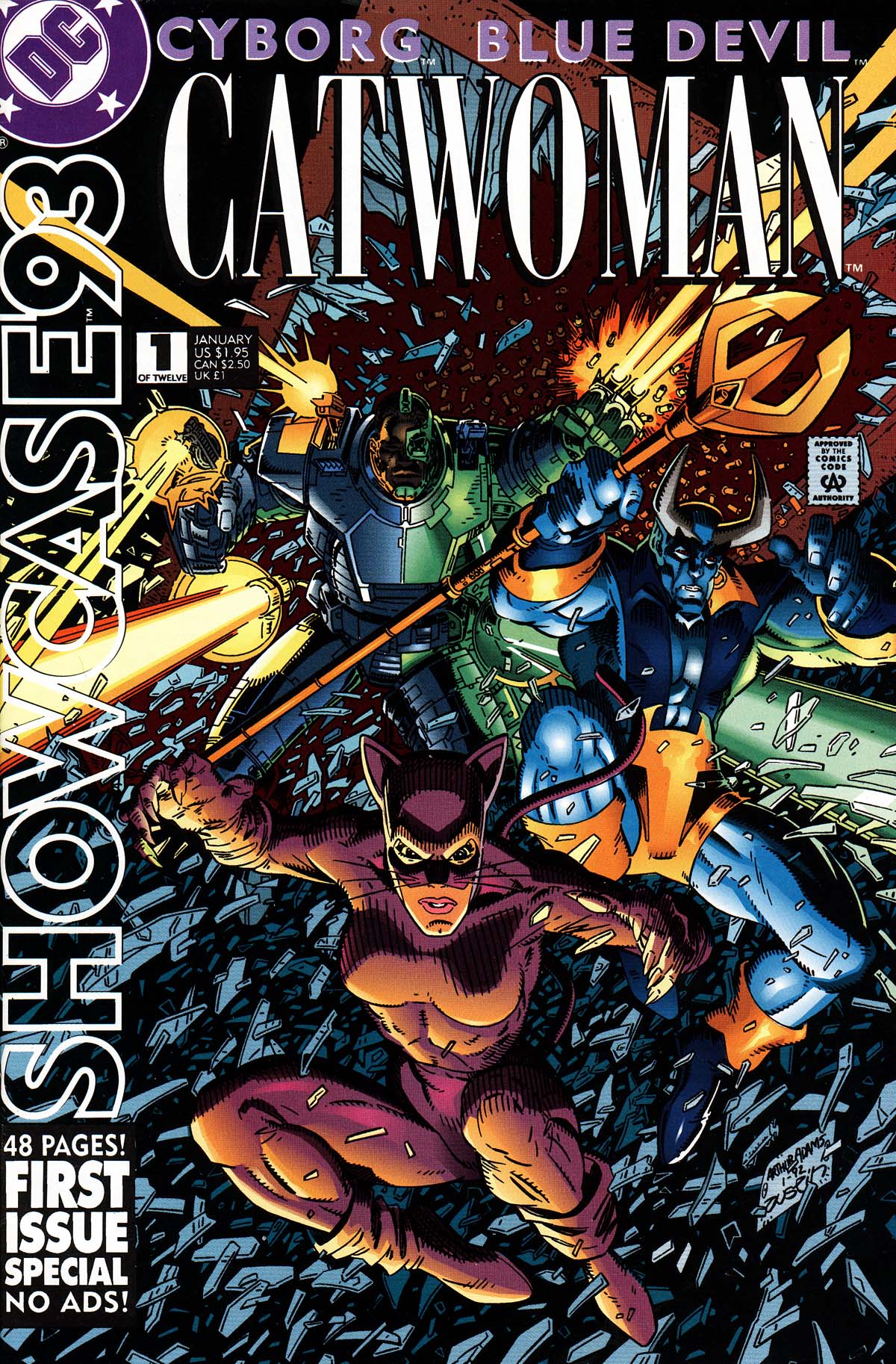 Read online Showcase '93 comic -  Issue #1 - 1