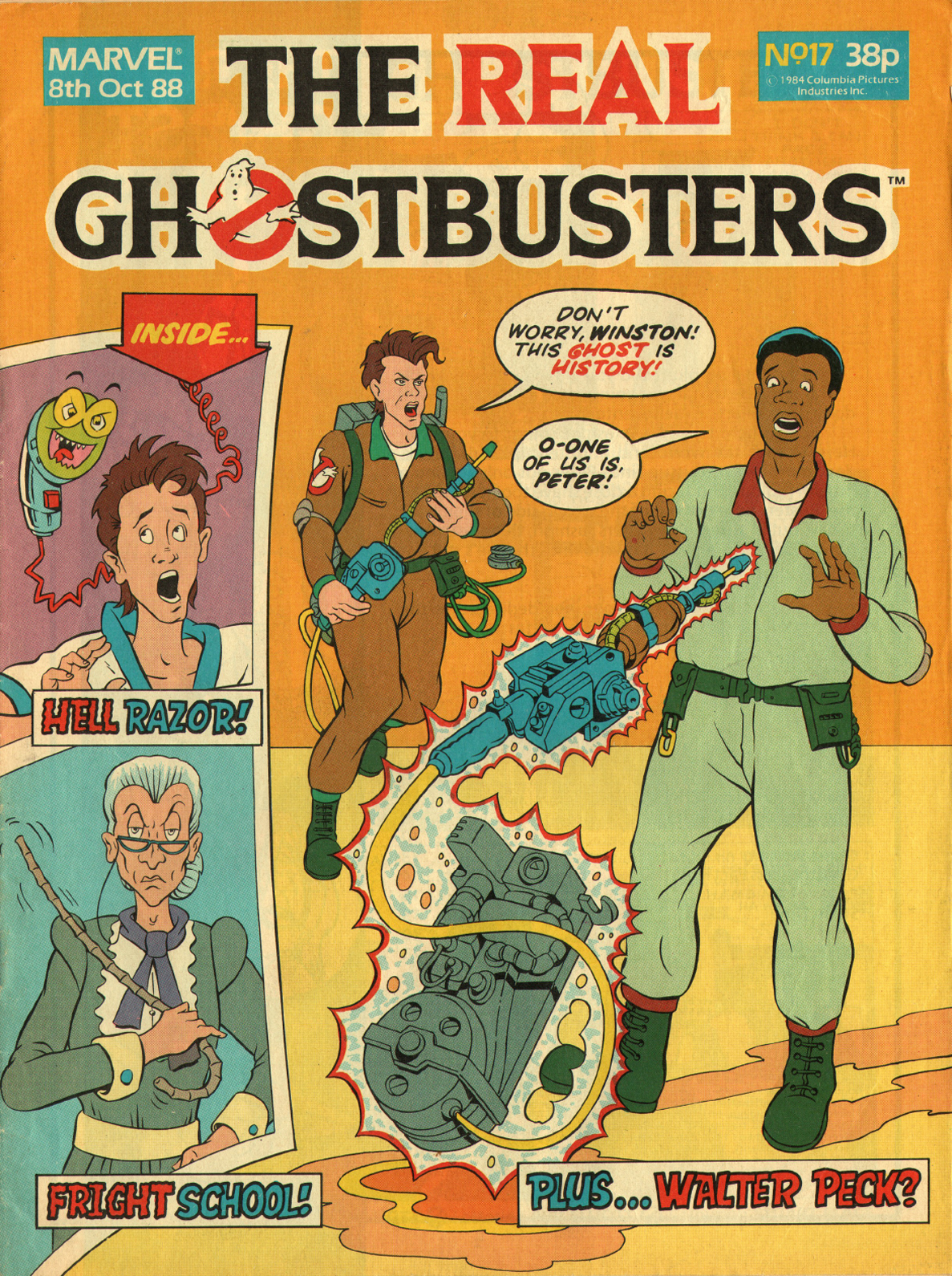 Read online The Real Ghostbusters comic -  Issue #17 - 1