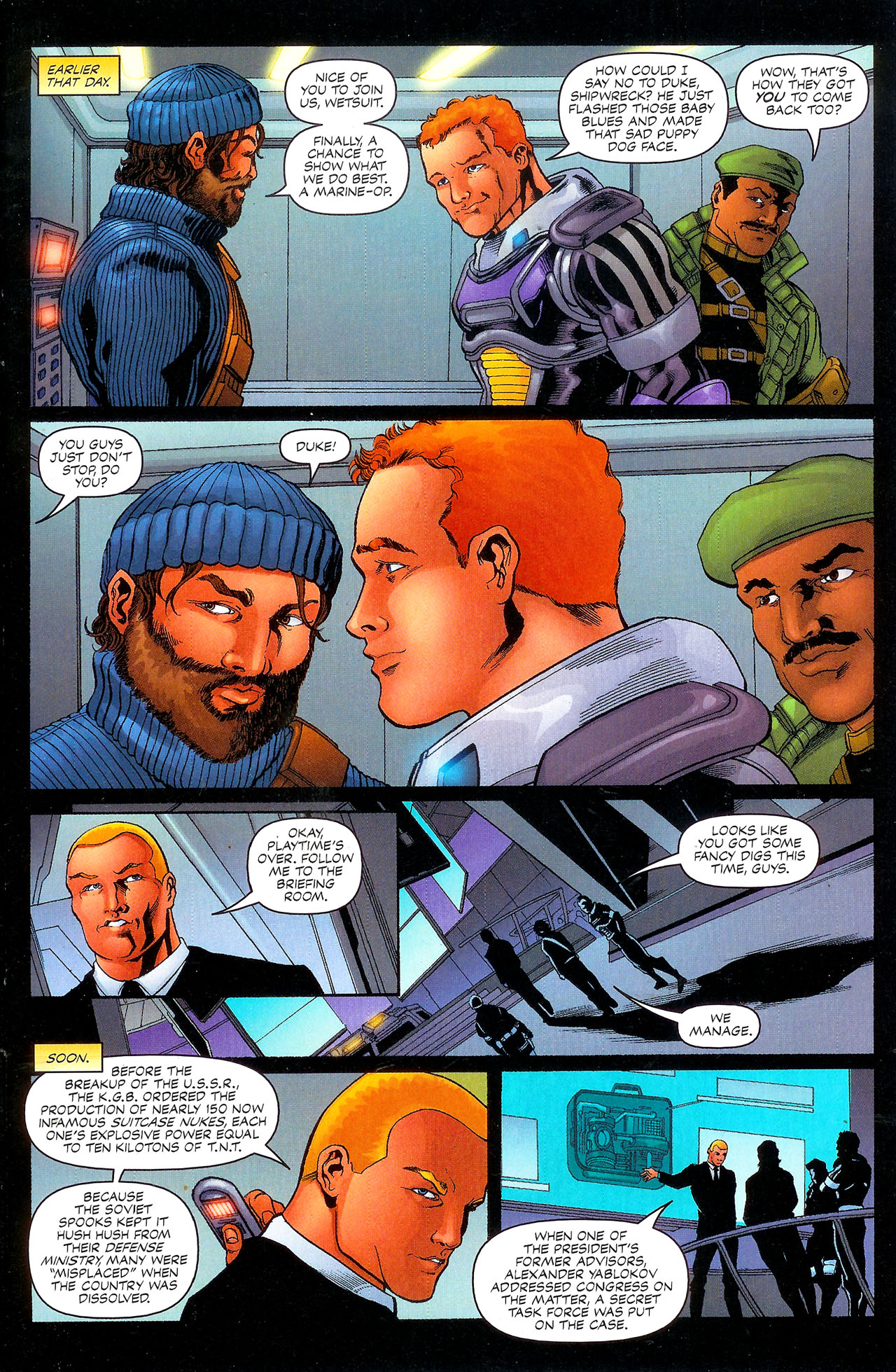 Read online G.I. Joe (2001) comic -  Issue #7 - 11