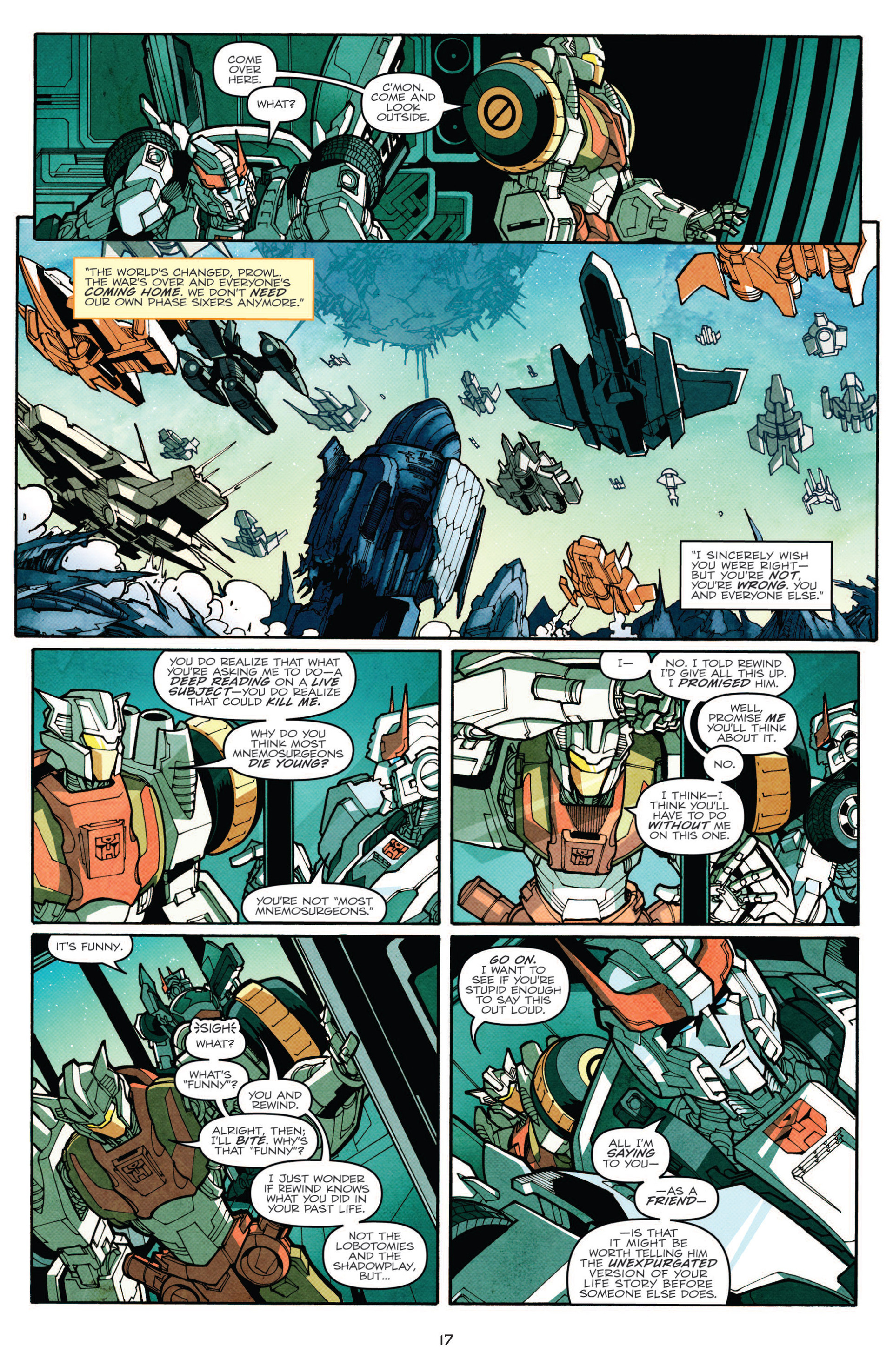 Read online The Transformers: More Than Meets The Eye comic -  Issue #14 - 20