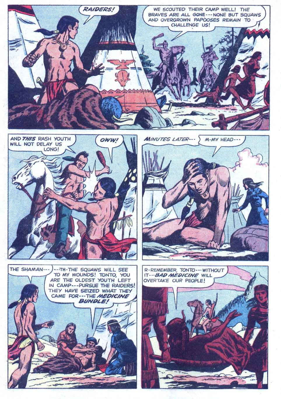 Read online Lone Ranger's Companion Tonto comic -  Issue #19 - 4