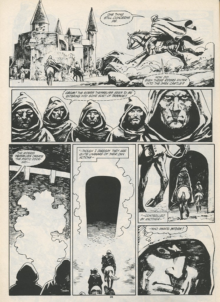 Read online The Savage Sword Of Conan comic -  Issue #189 - 30
