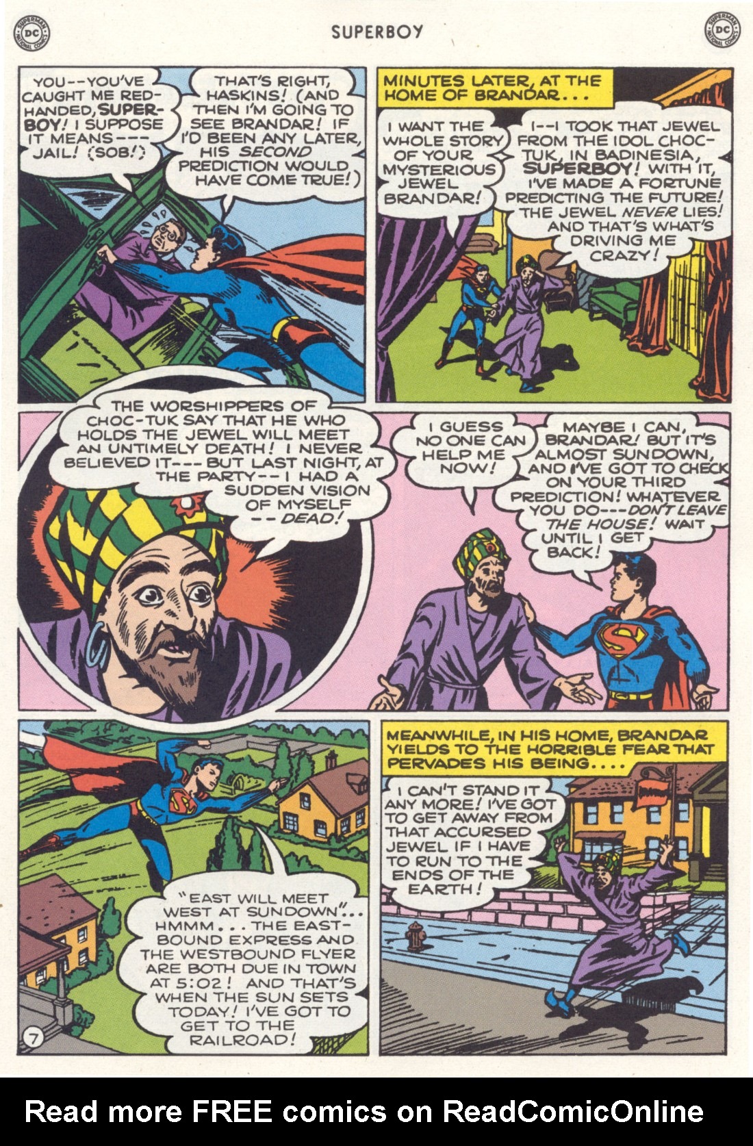 Read online Superboy (1949) comic -  Issue #1 - 8