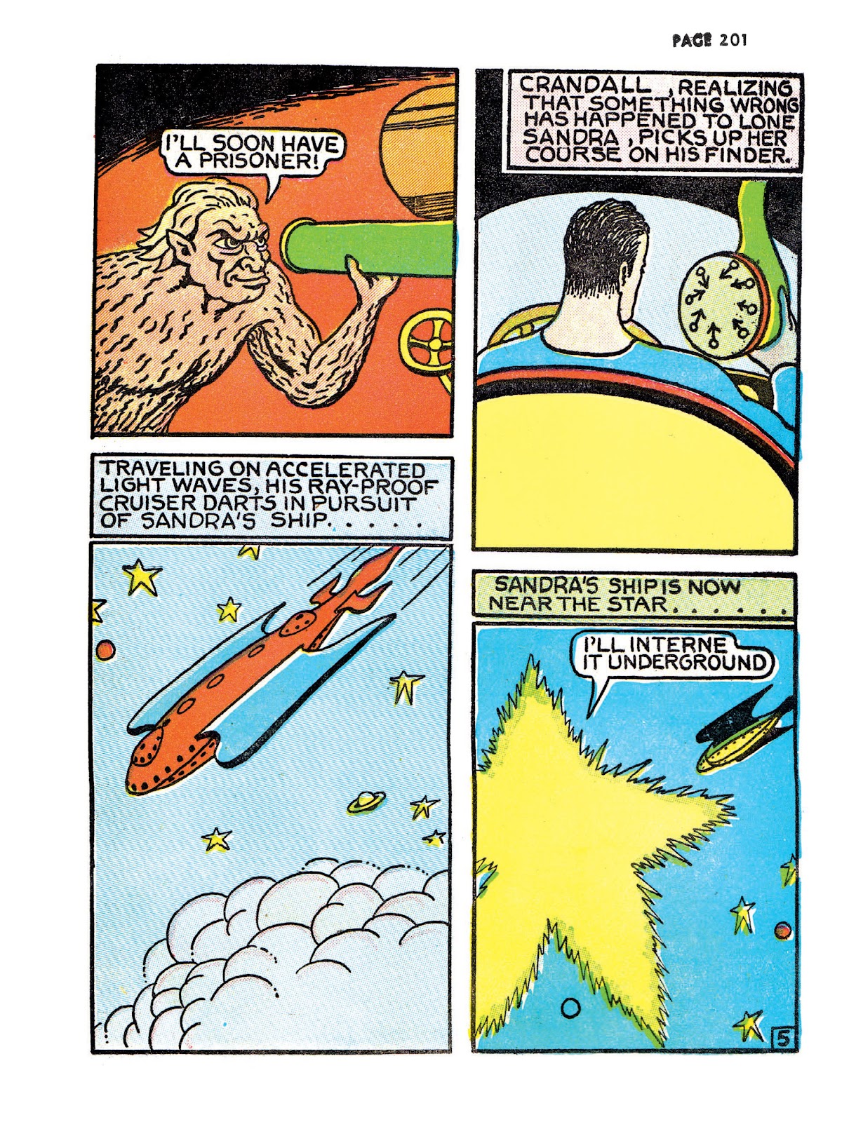 Turn Loose Our Death Rays and Kill Them All!: The Complete Works of Fletcher Hanks issue TPB (Part 3) - Page 33
