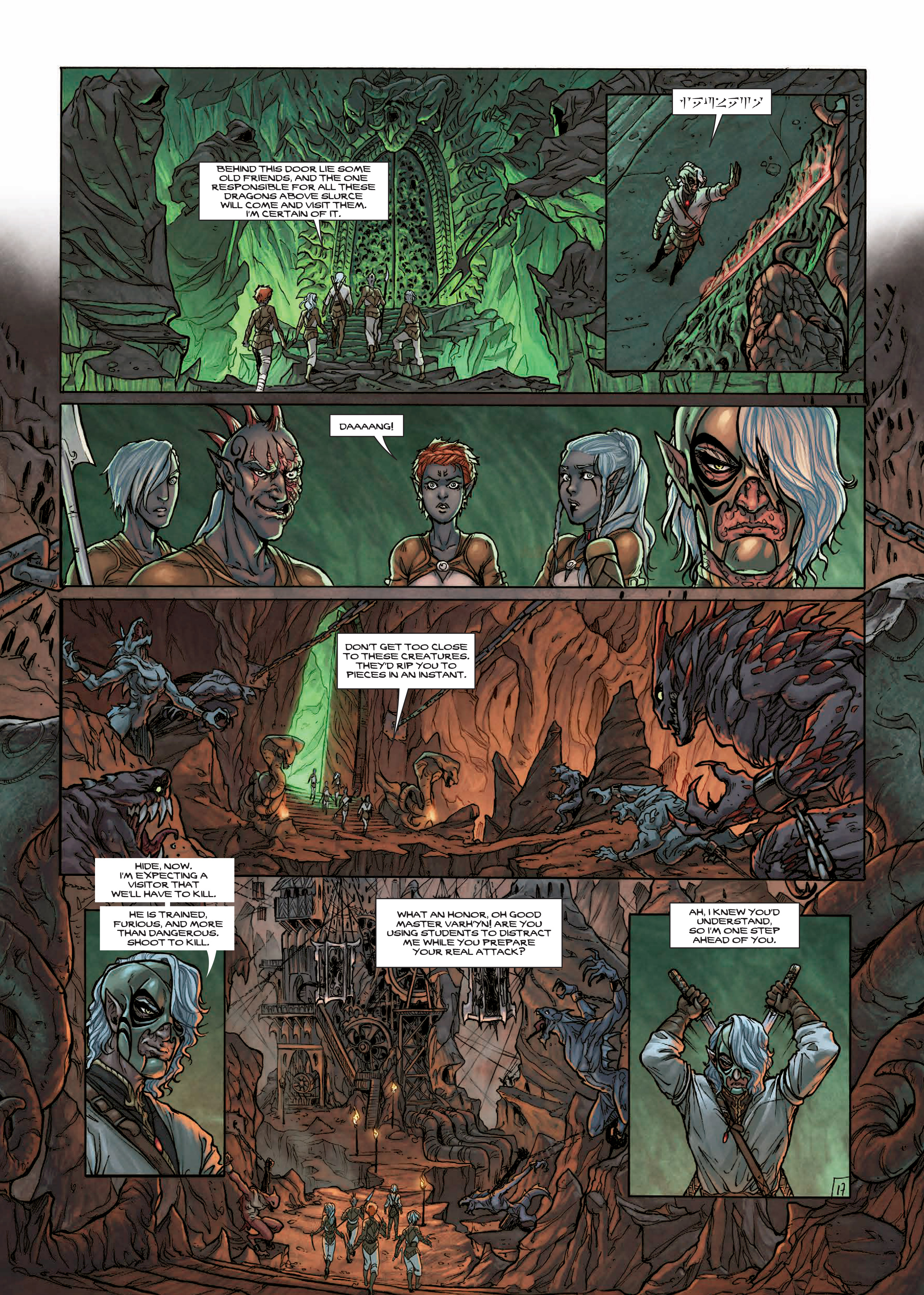 Read online Elves comic -  Issue #25 - 19
