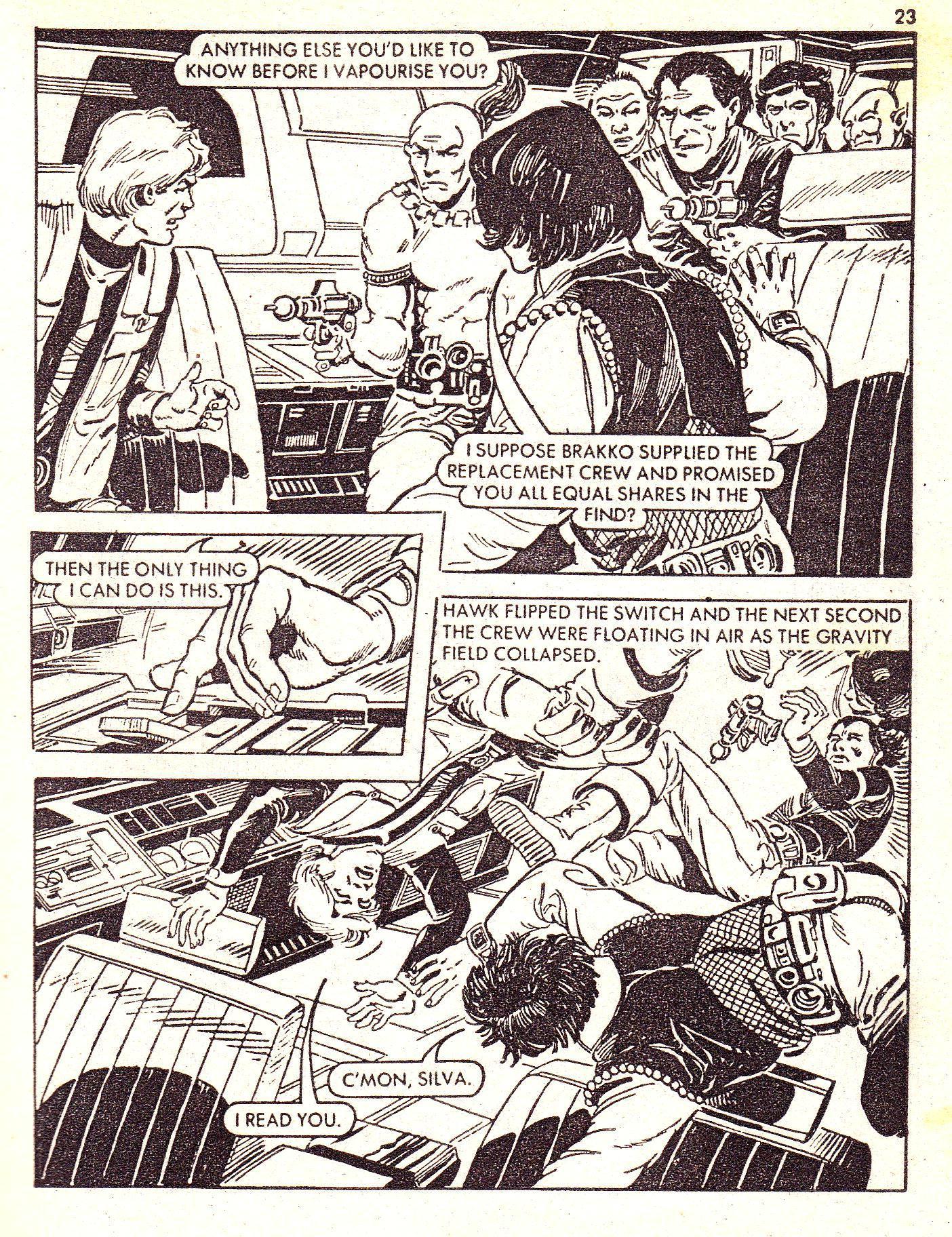 Read online Starblazer comic -  Issue #69 - 23