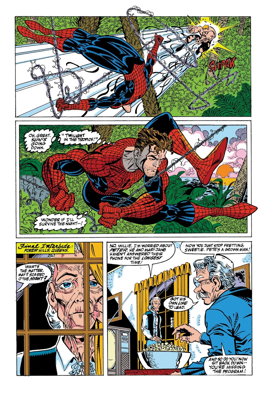 <{ $series->title }} issue Return of the Sinister Six (Part 4) - Page 100
