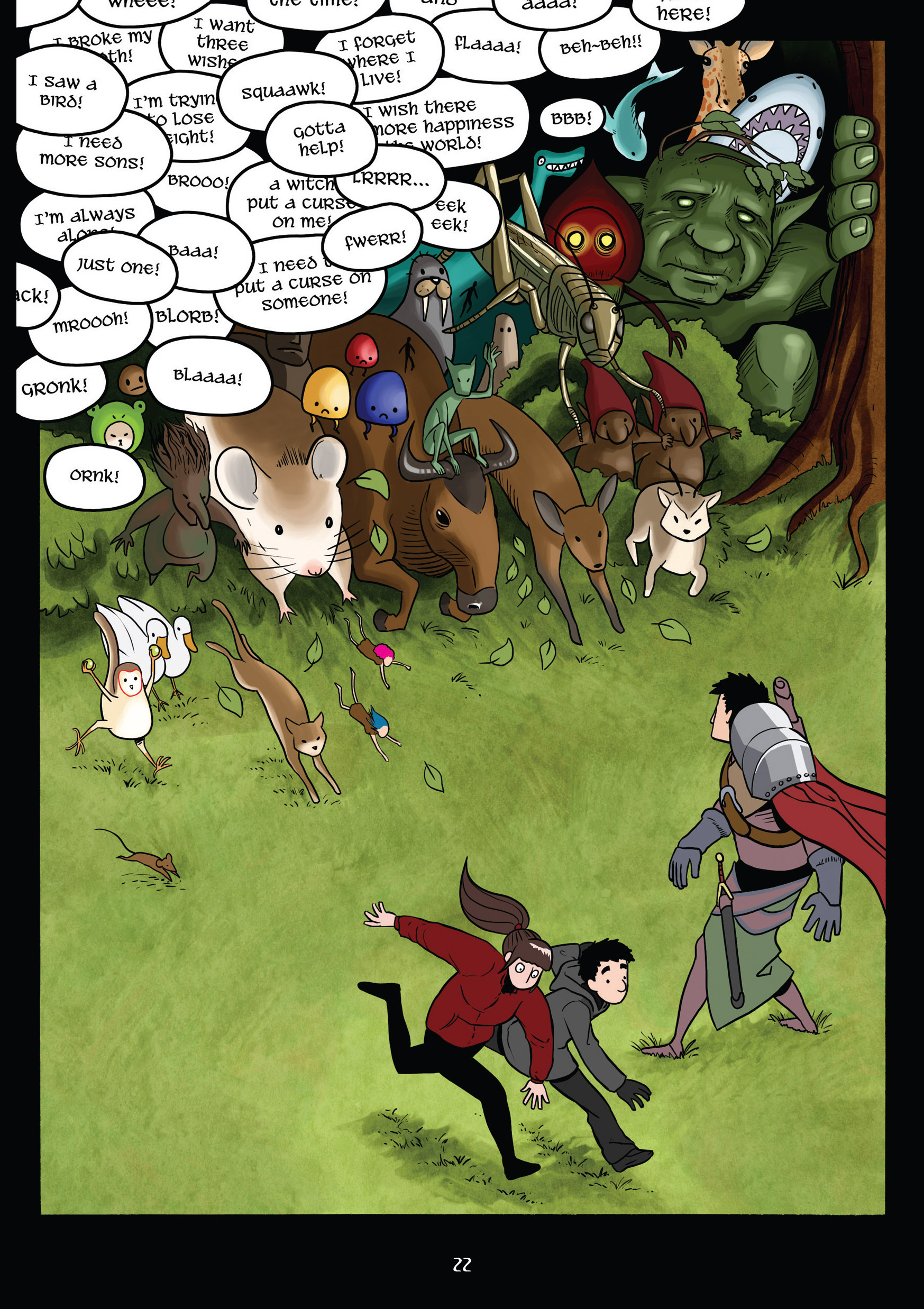 Read online Gunnerkrigg Court comic -  Issue # TPB 5 (Part 1) - 22