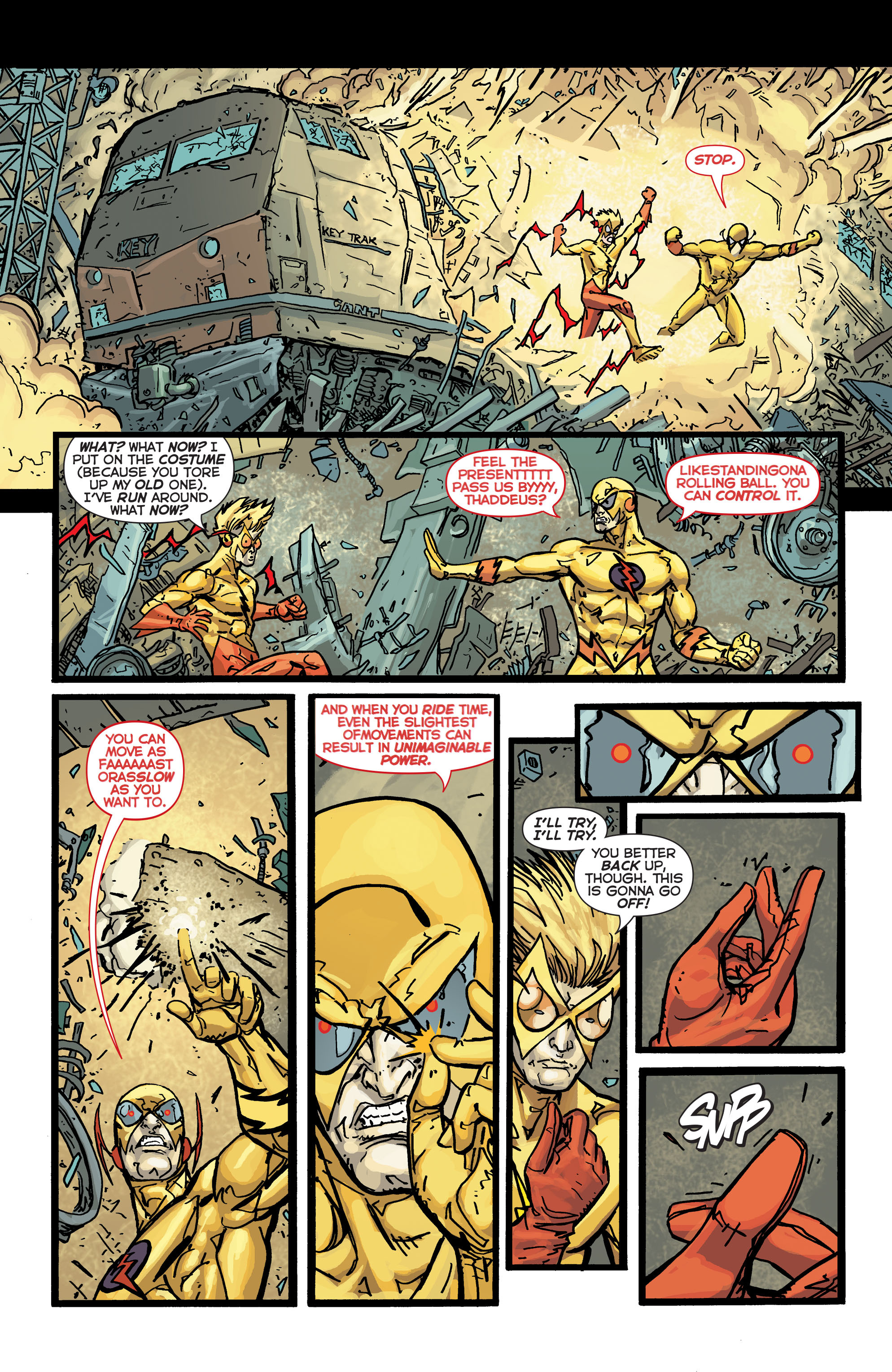 Read online Final Crisis: Rogues' Revenge comic -  Issue #3 - 6