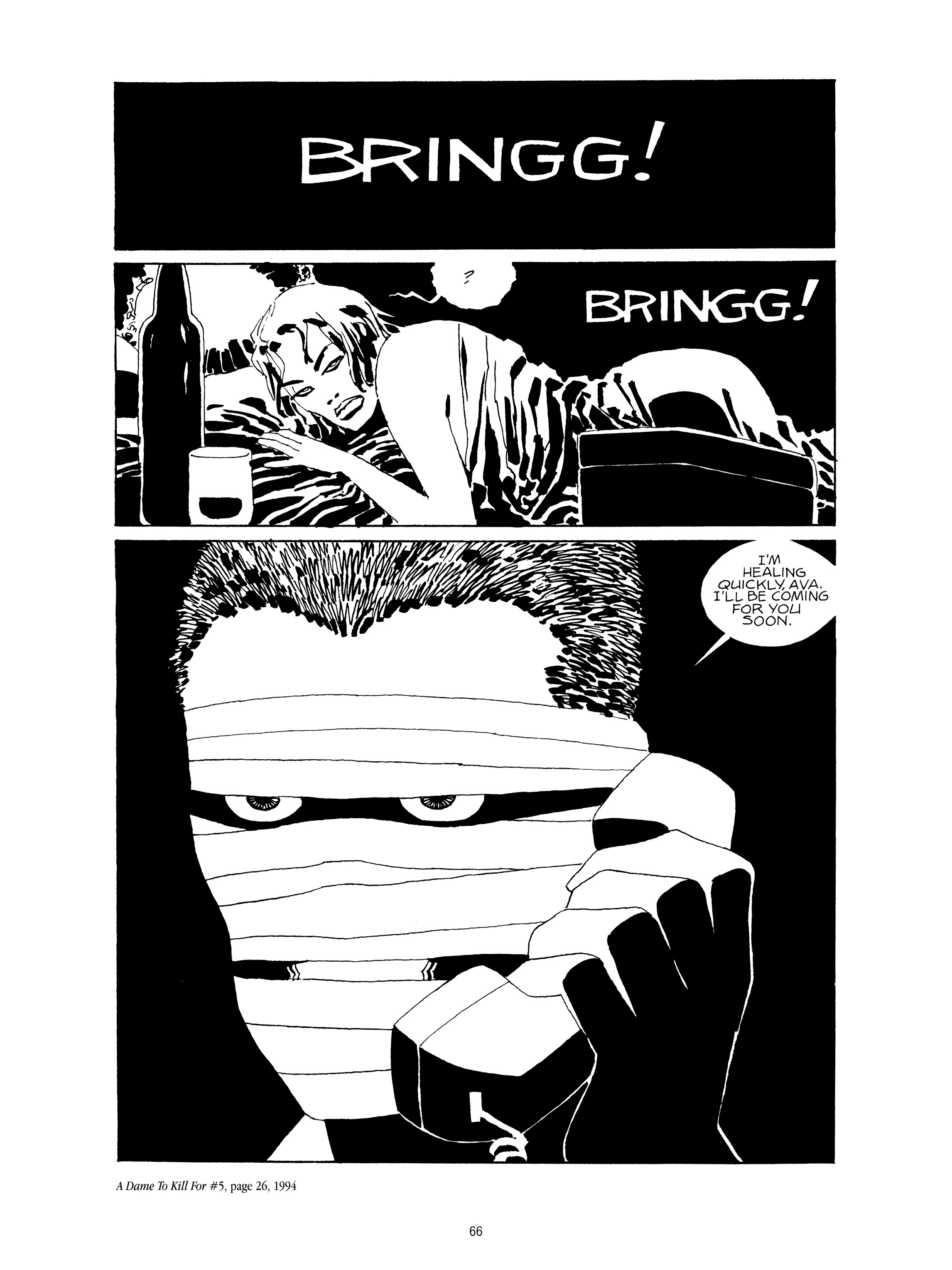 Read online Frank Miller: The Art of Sin City comic -  Issue # TPB - 71