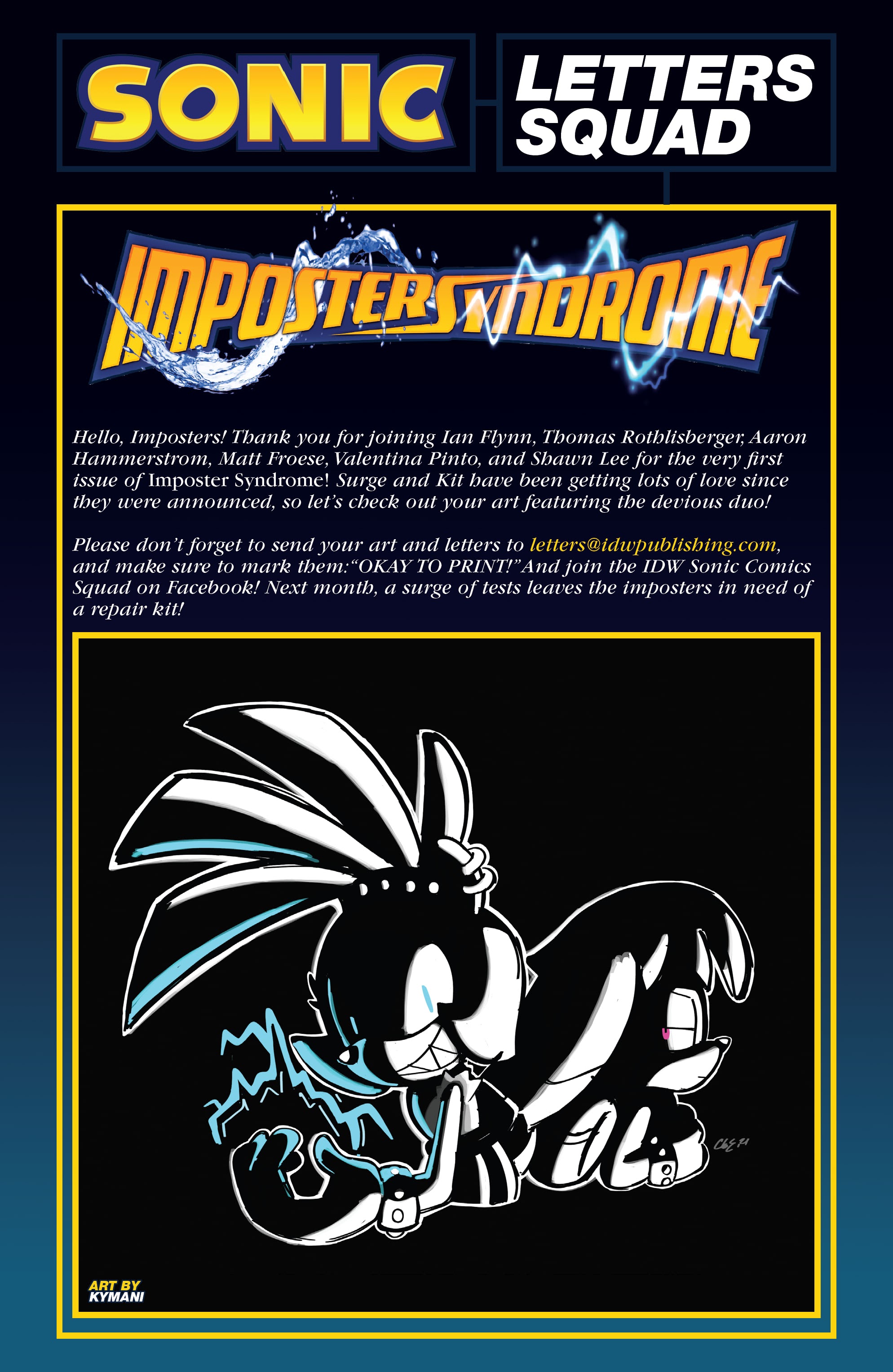 Read online Sonic the Hedgehog: Imposter Syndrome comic -  Issue #1 - 24