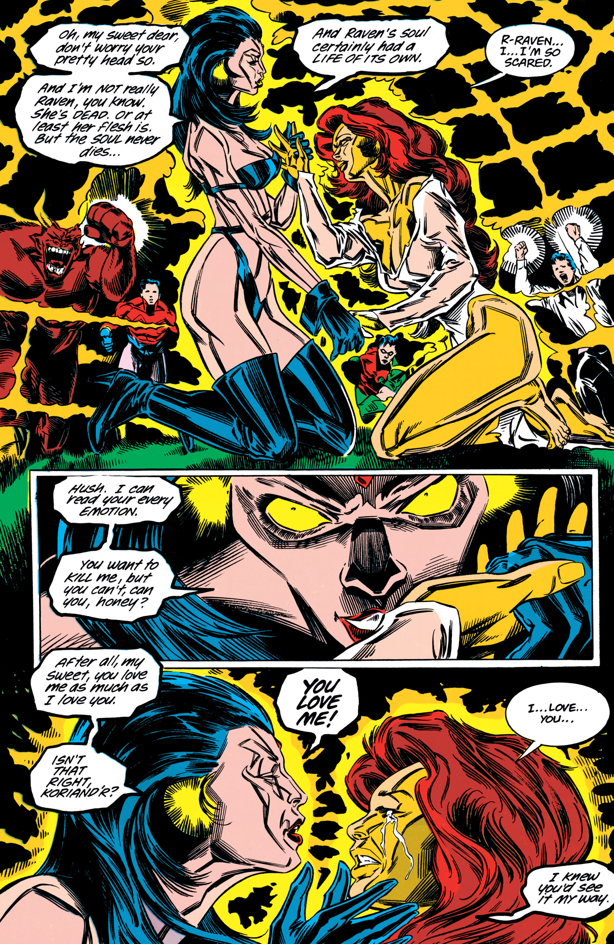 Read online The New Titans (1988) comic -  Issue #100 - 31