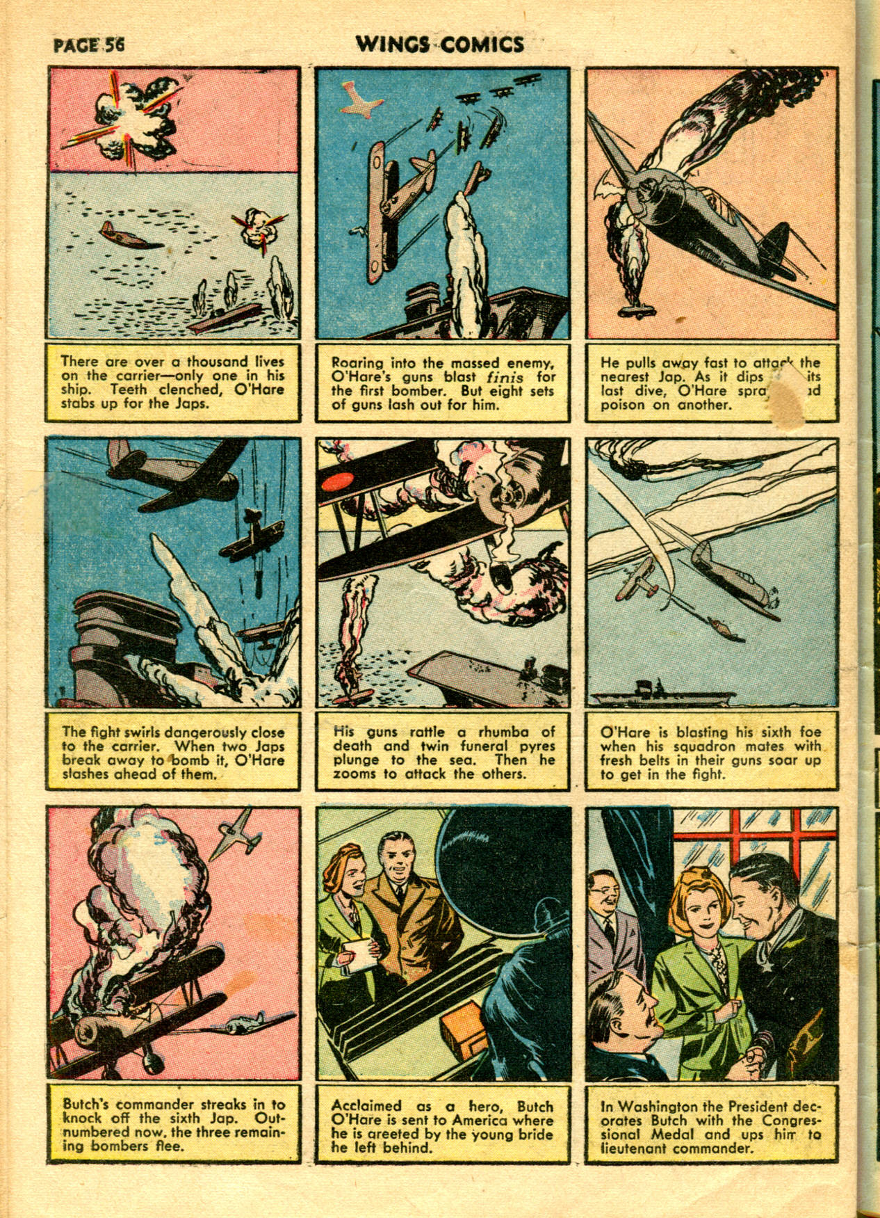 Read online Wings Comics comic -  Issue #25 - 57