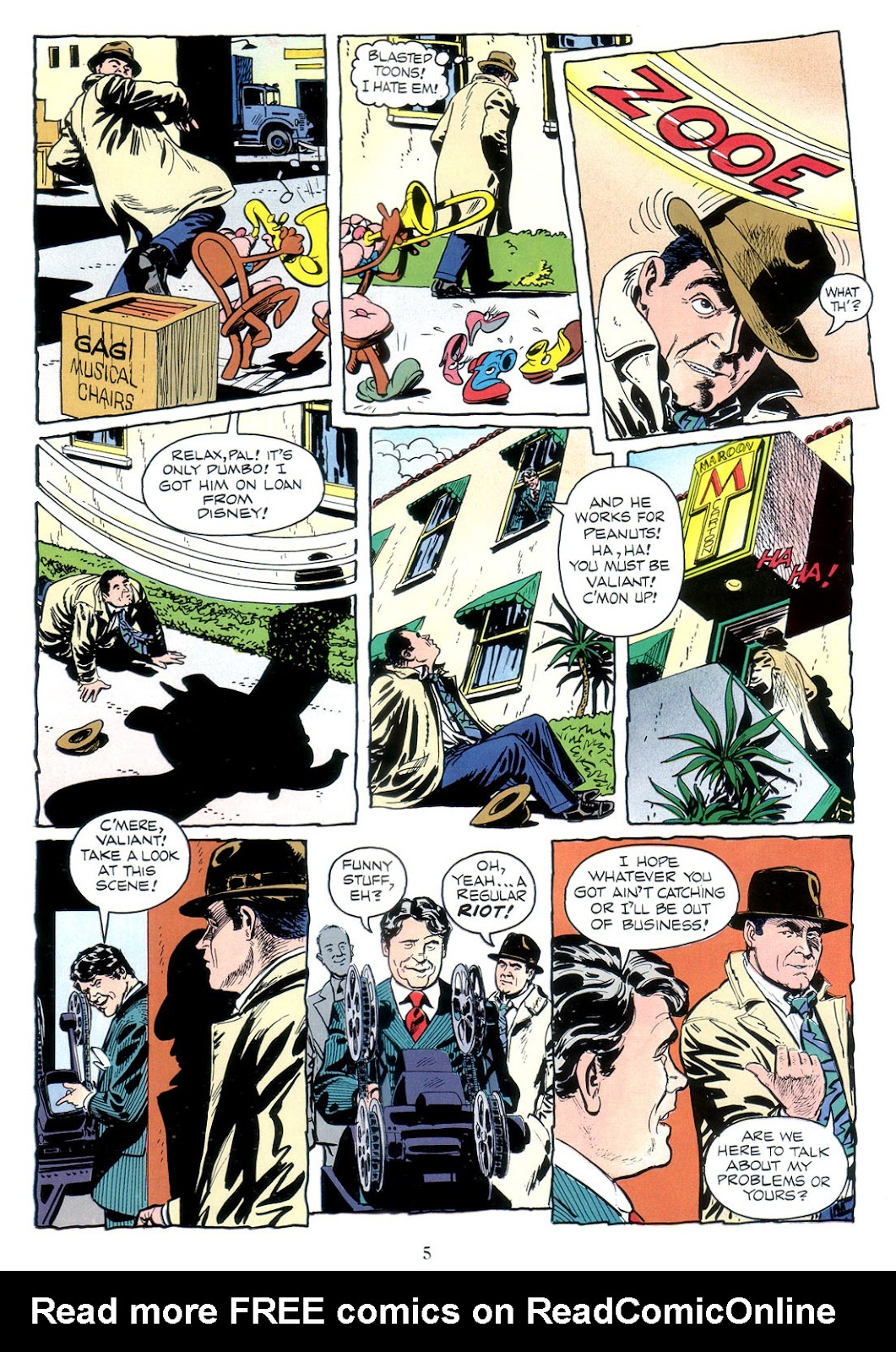 Marvel Graphic Novel: Who Framed Roger Rabbit issue Full - Page 7
