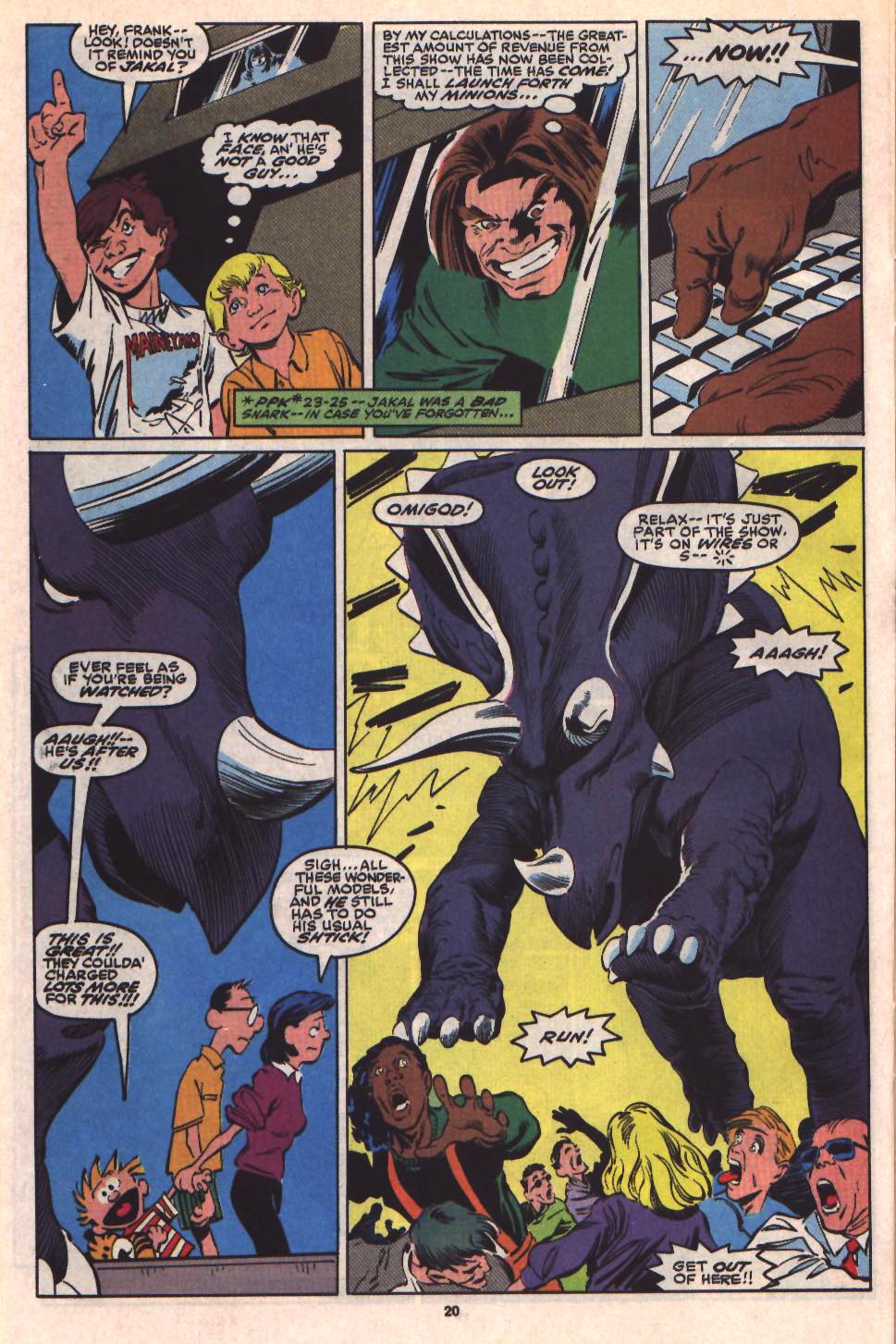 Read online Power Pack (1984) comic -  Issue #54 - 16