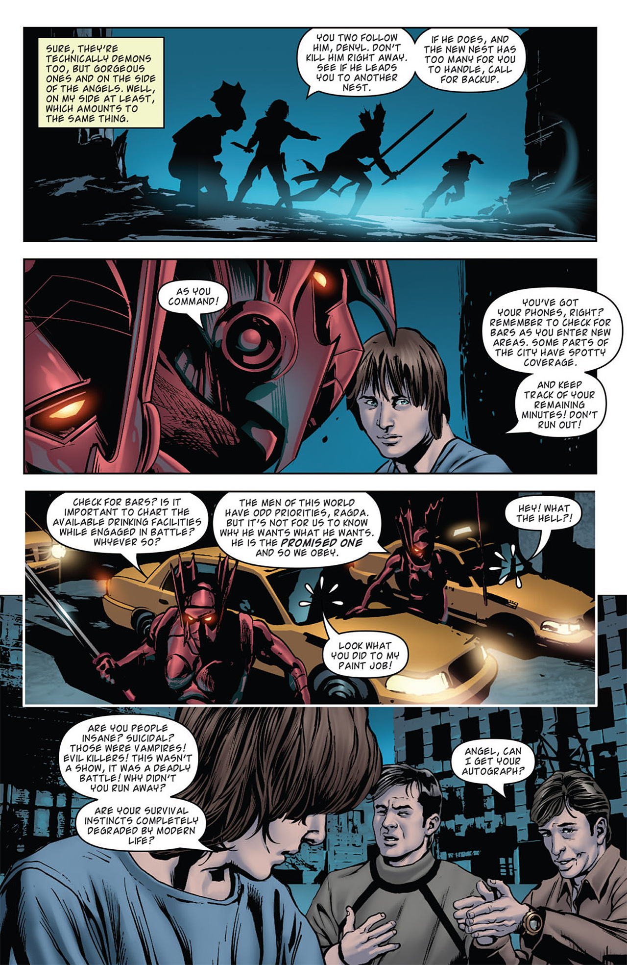 Read online Angel comic -  Issue #31 - 6