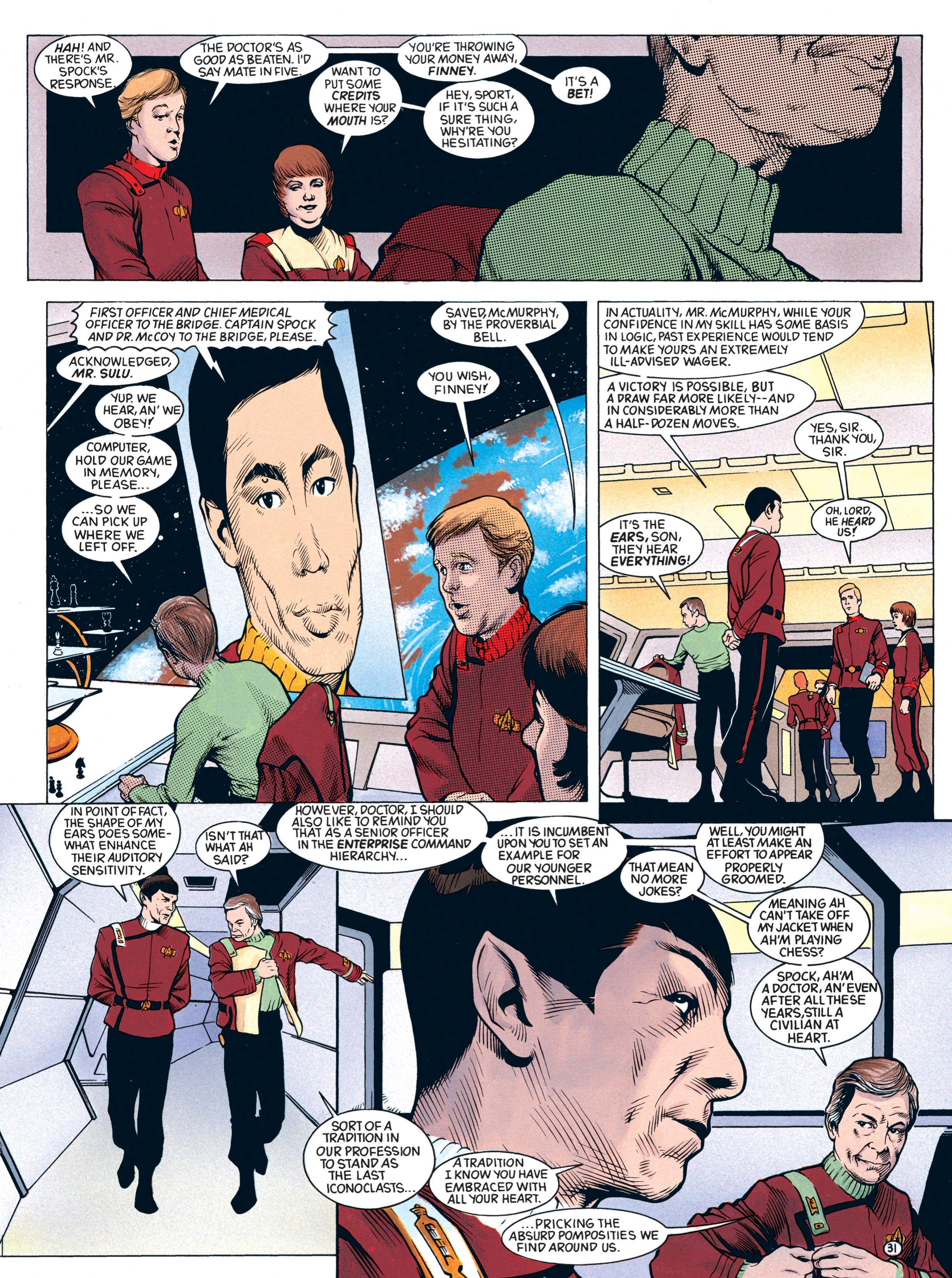 Read online Star Trek: Debt of Honor Facsimile Edition comic -  Issue # TPB - 34
