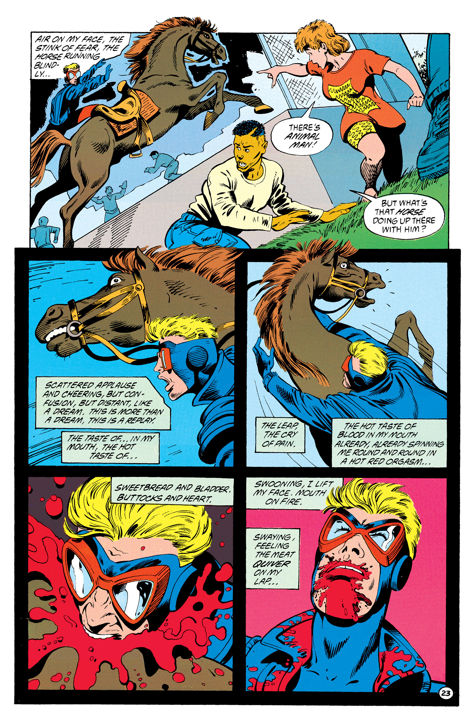 Read online Animal Man (1988) comic -  Issue #27 - 23