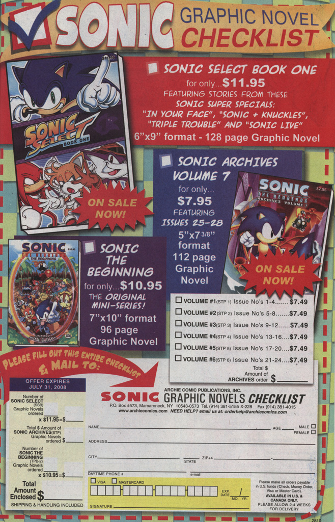 Read online Sonic X comic -  Issue #34 - 29