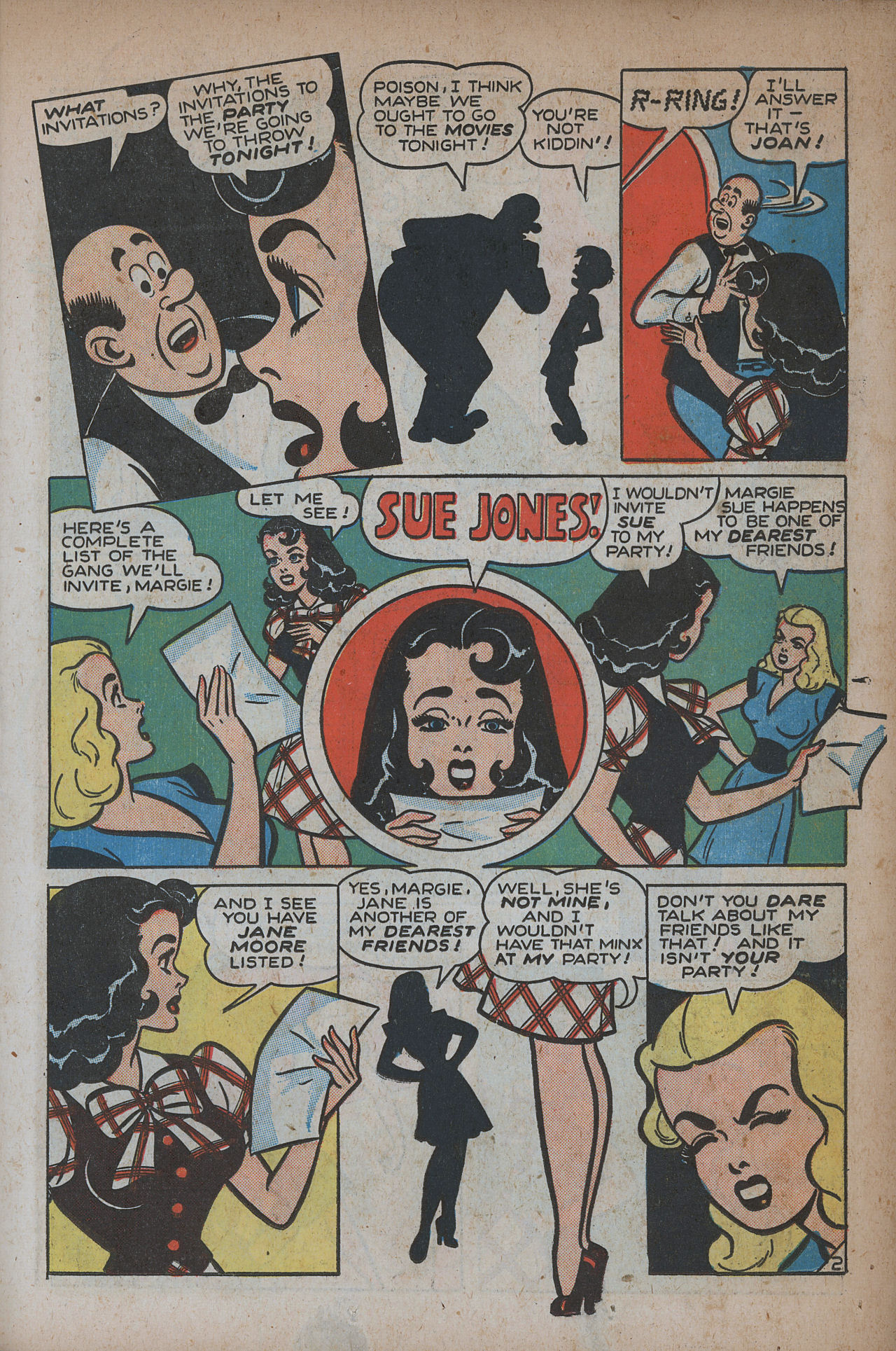 Read online Willie Comics (1946) comic -  Issue #13 - 19