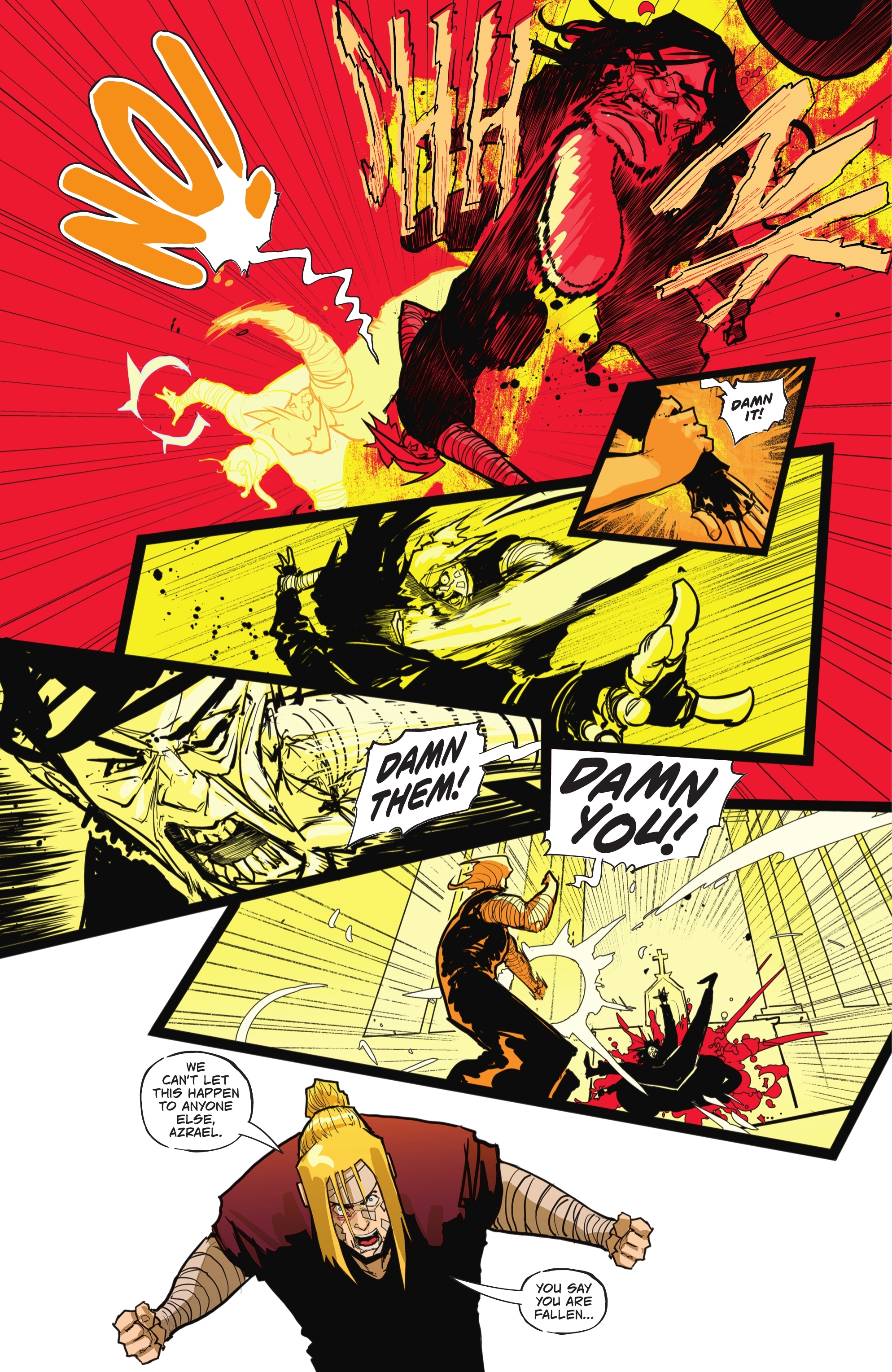 Read online Sword Of Azrael comic -  Issue #5 - 18