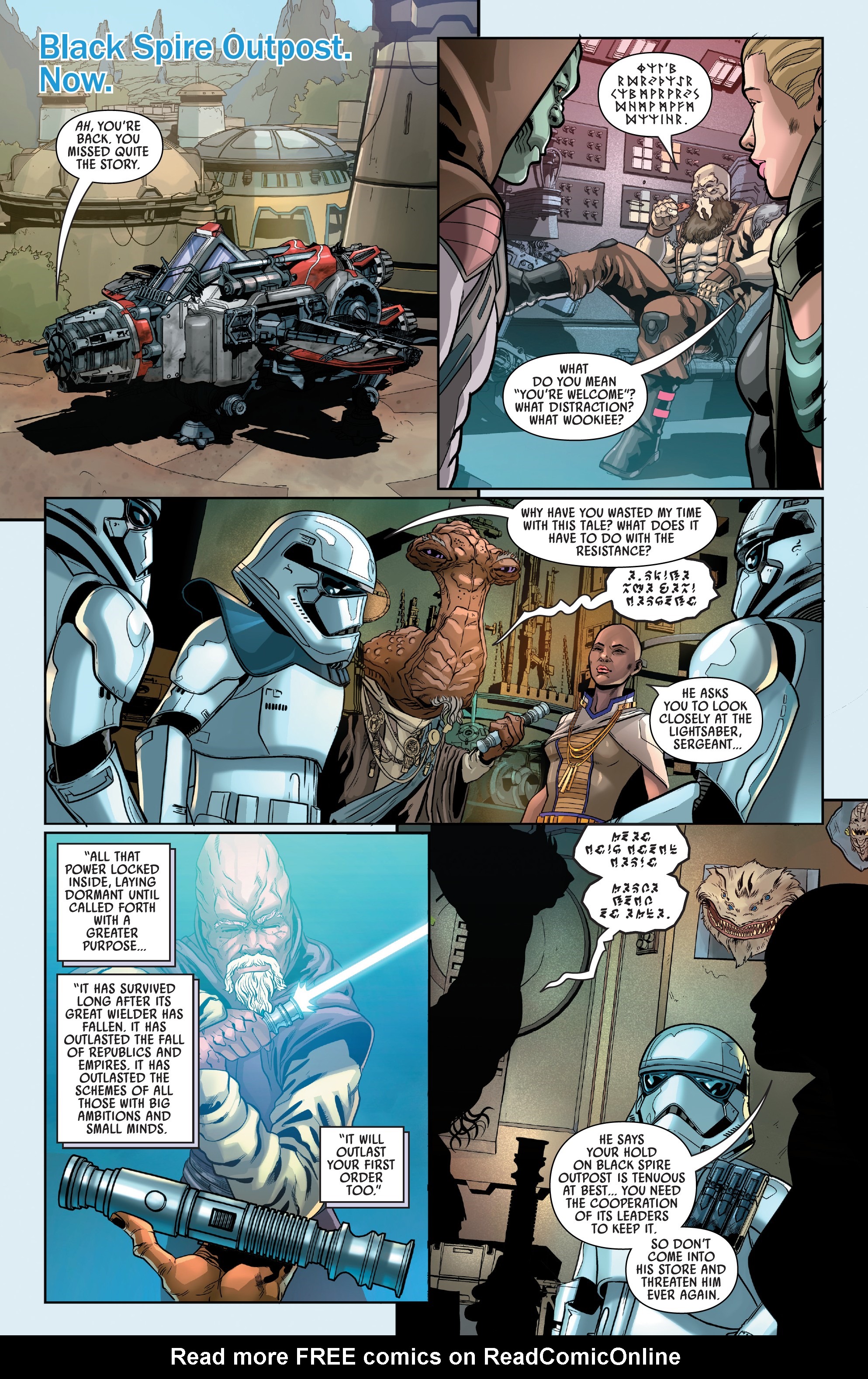 Read online Star Wars: Galaxy's Edge comic -  Issue #2 - 22