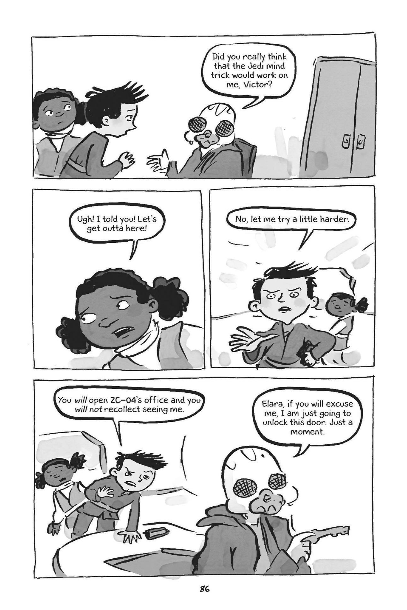 Read online Jedi Academy comic -  Issue # TPB 6 (Part 1) - 88