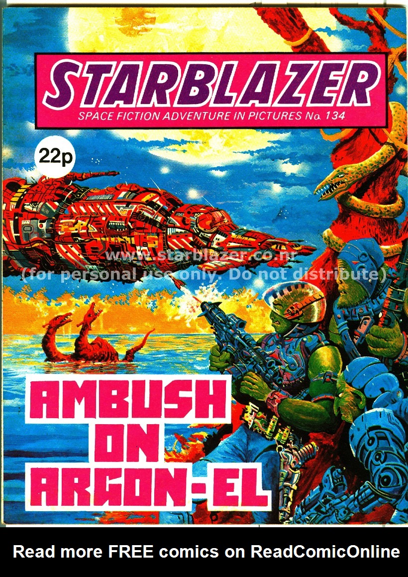Read online Starblazer comic -  Issue #134 - 2