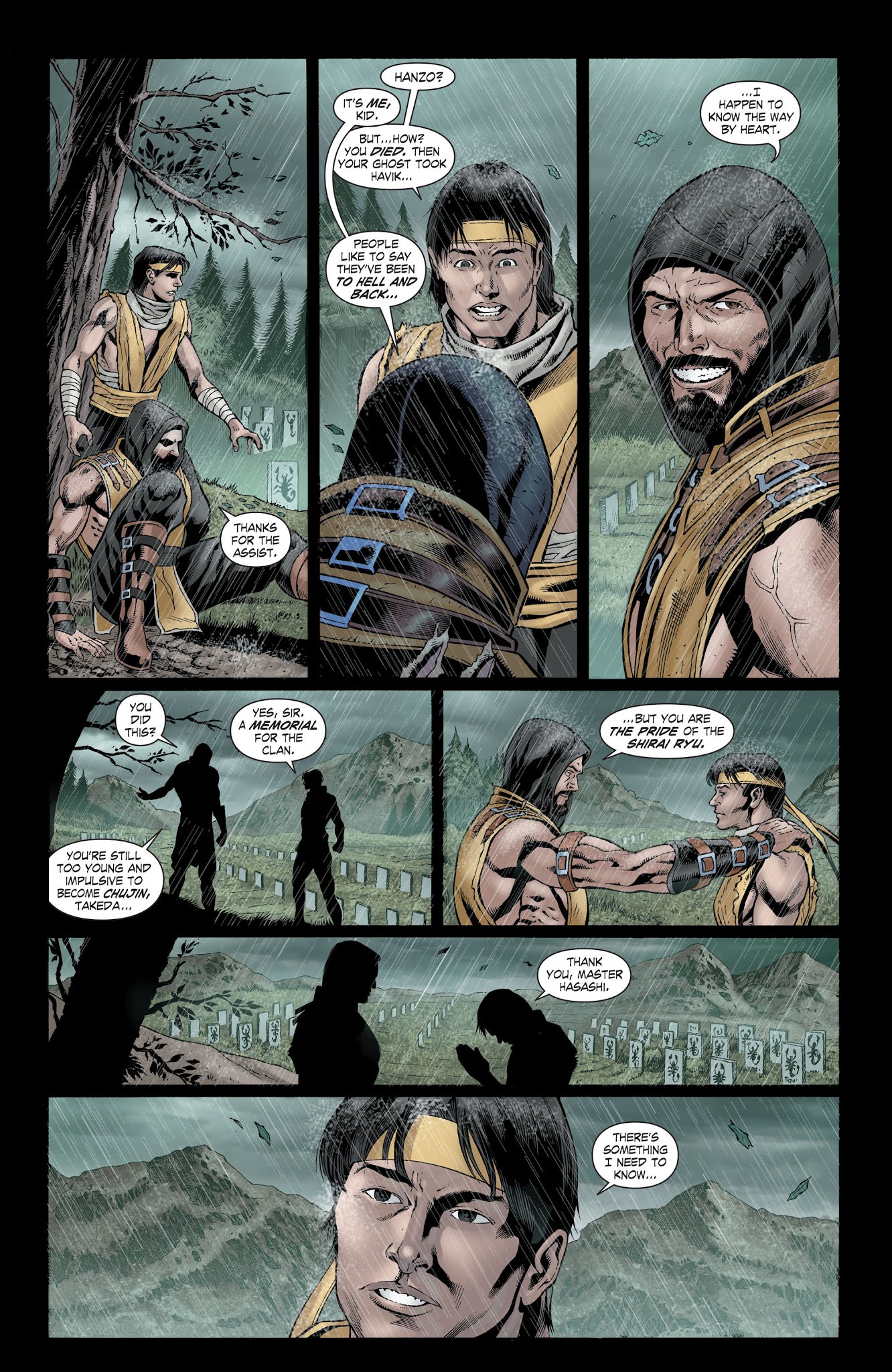 Read online Mortal Kombat X [I] comic -  Issue # _TPB 3 - 103