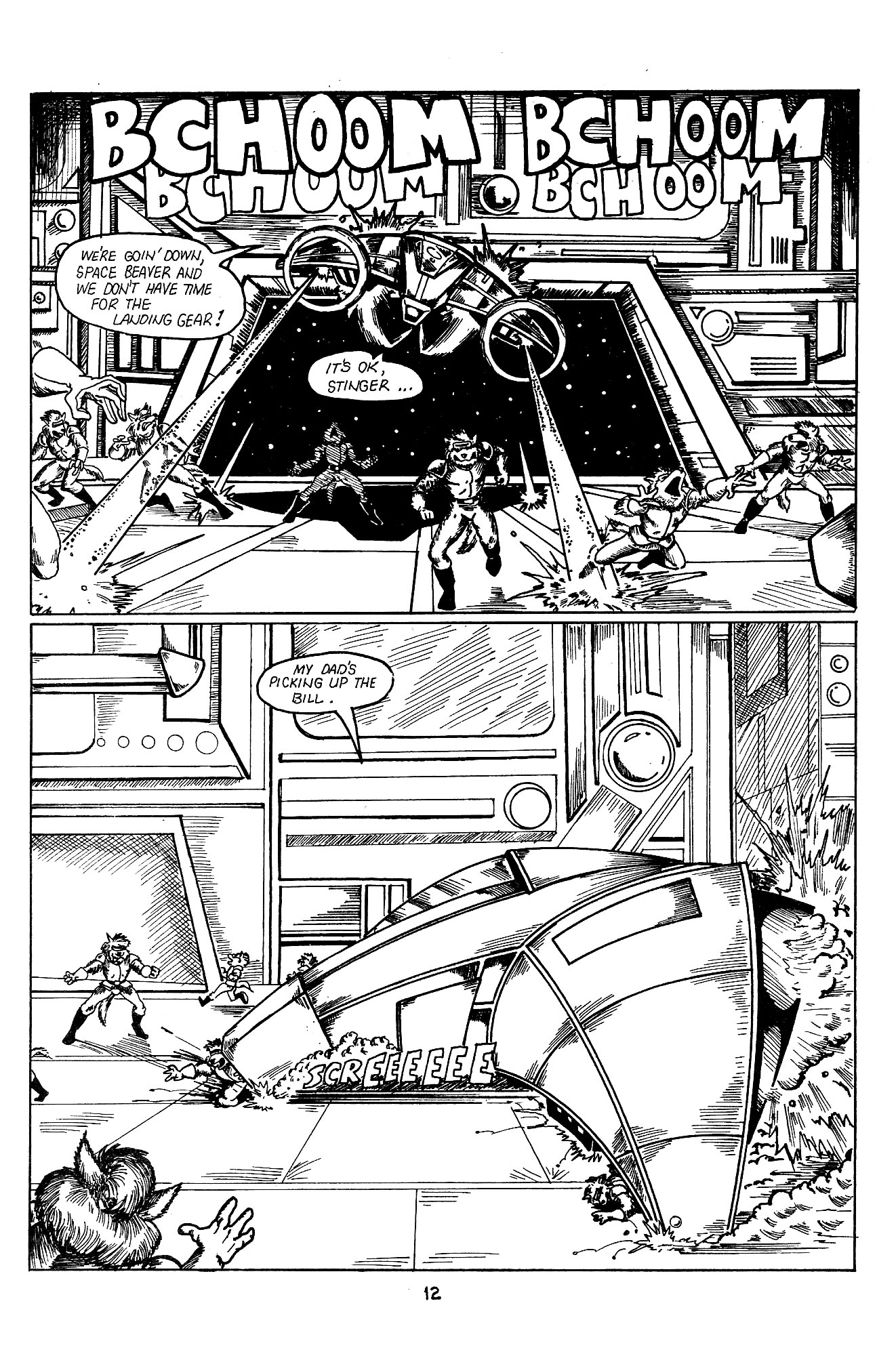 Read online Space Beaver comic -  Issue #11 - 14