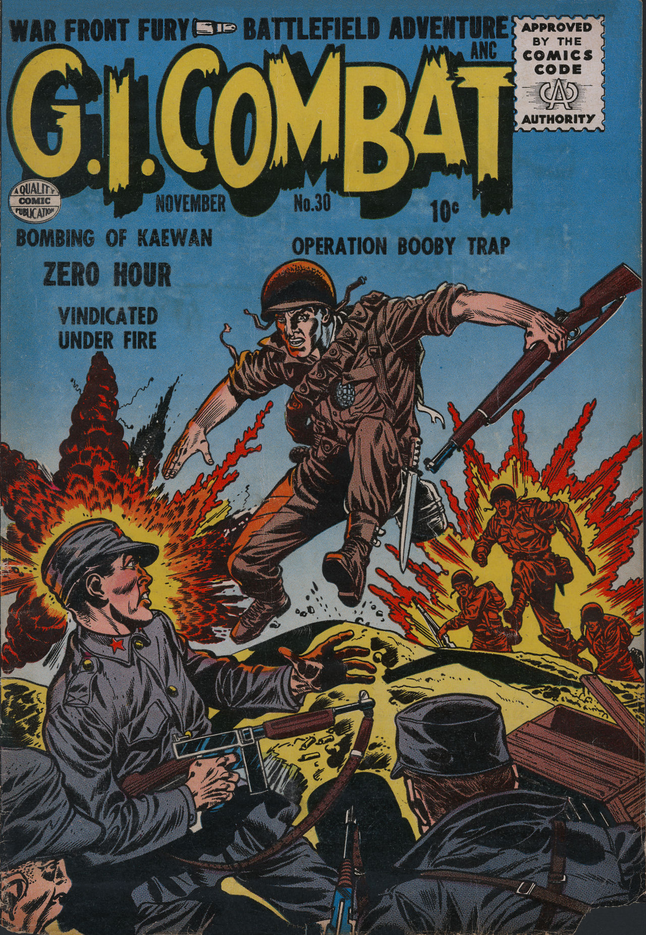 Read online G.I. Combat (1952) comic -  Issue #30 - 1