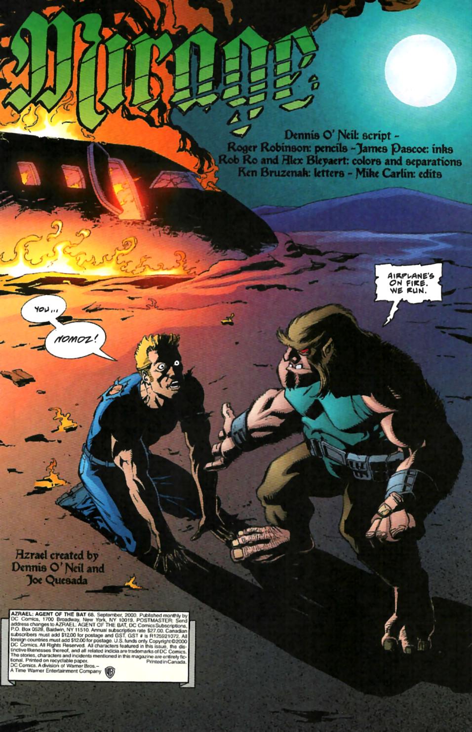 Read online Azrael: Agent of the Bat comic -  Issue #68 - 2