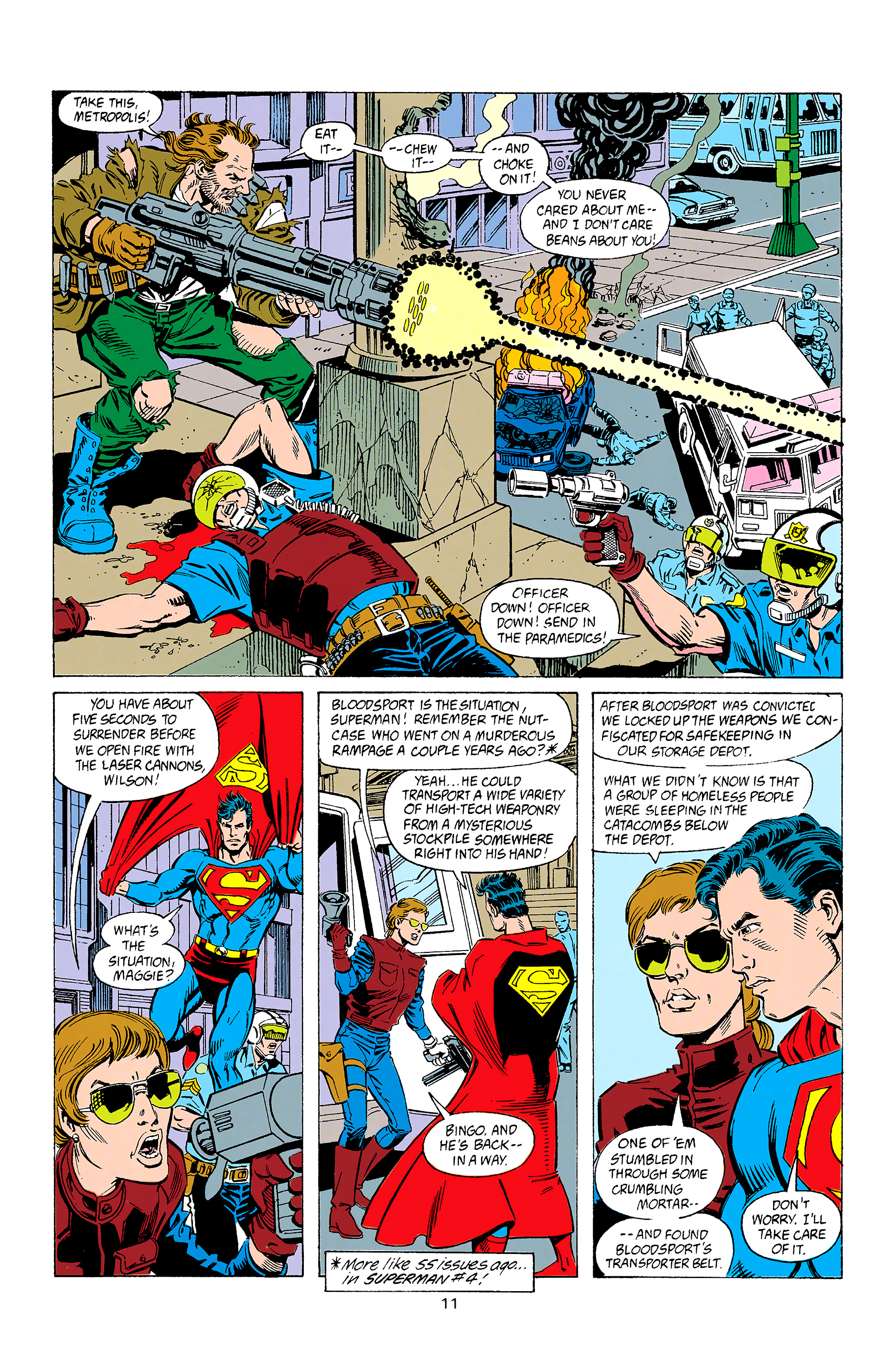 Read online Superman (1987) comic -  Issue #59 - 12