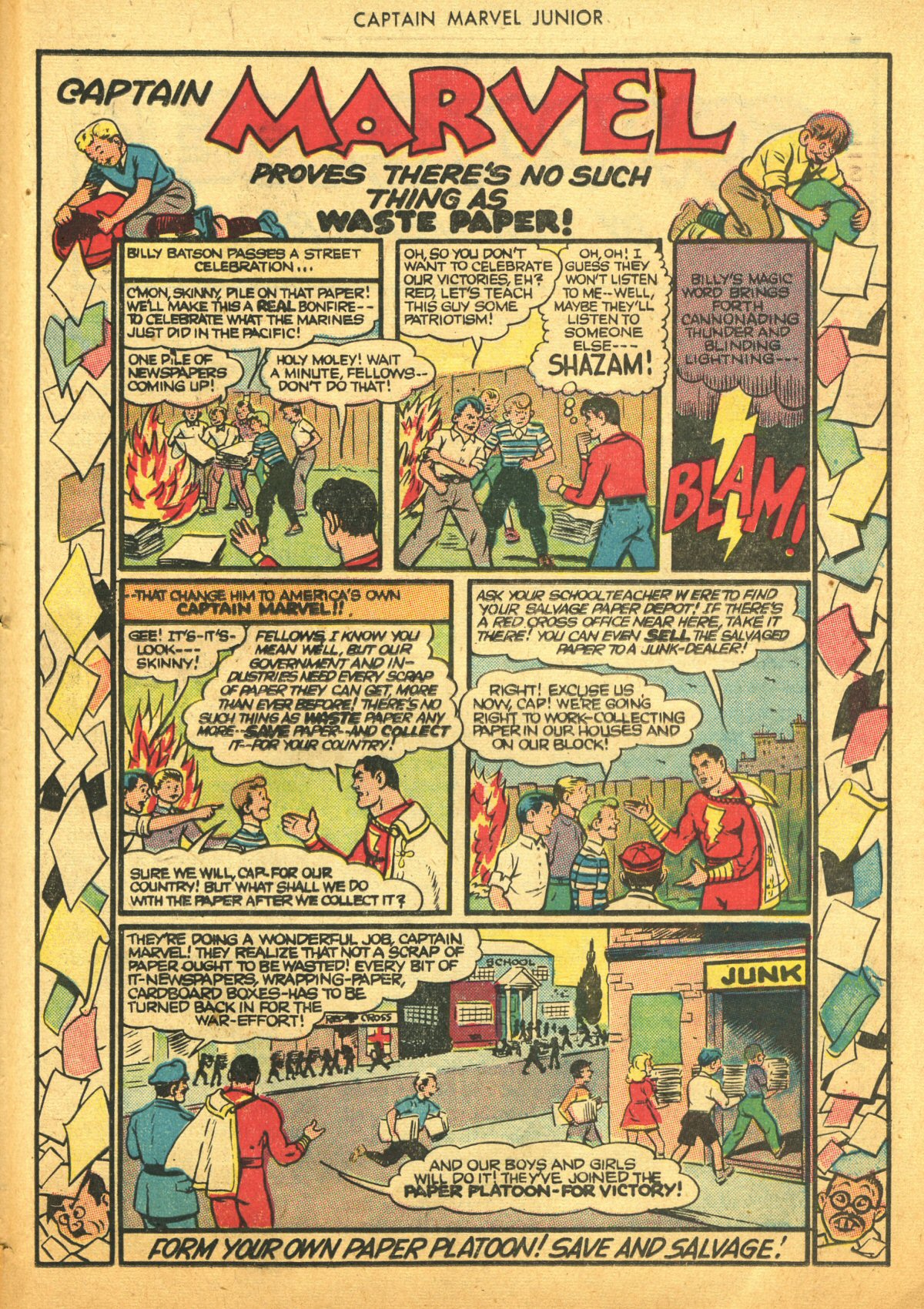 Read online Captain Marvel, Jr. comic -  Issue #17 - 37
