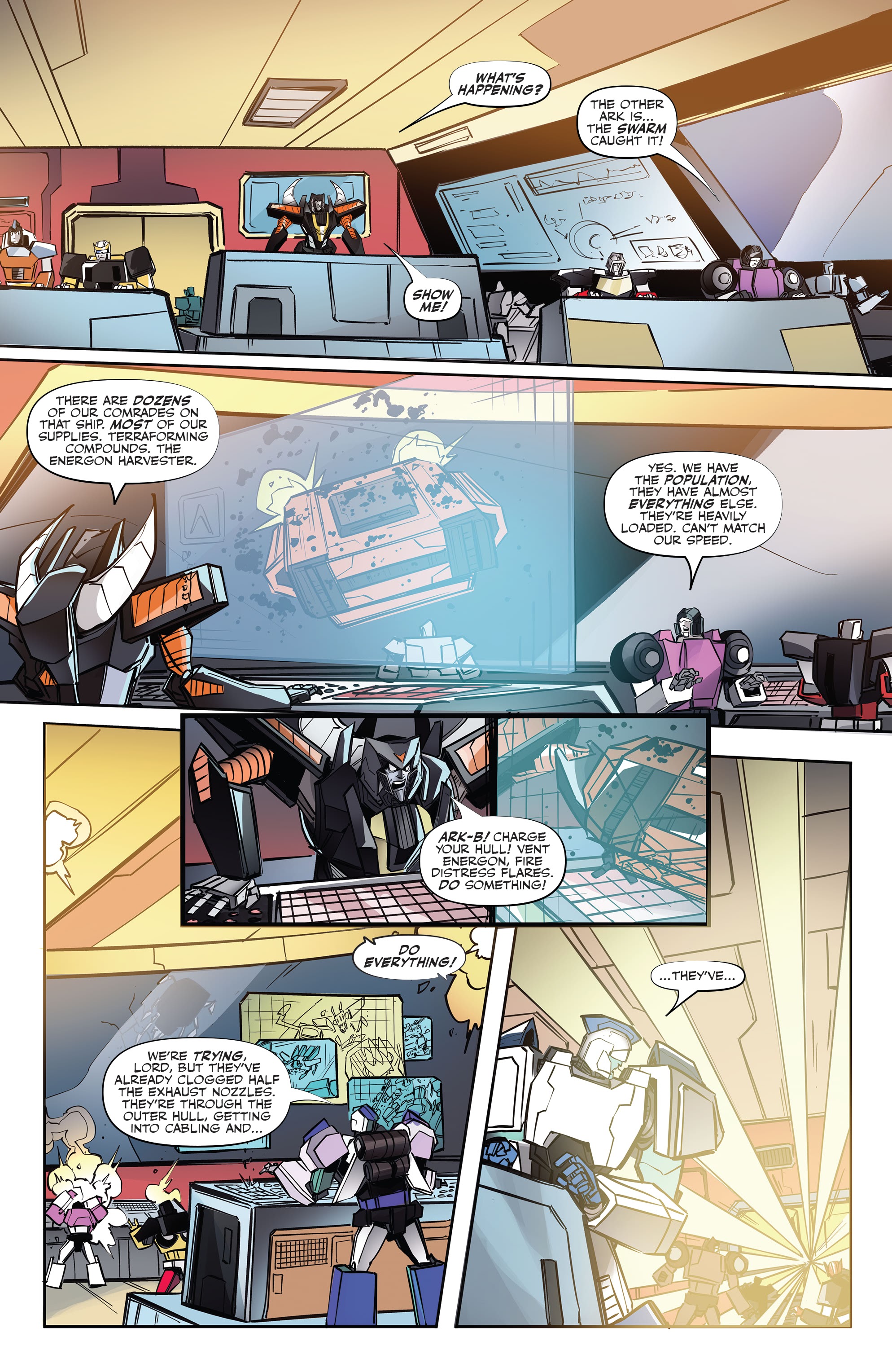 Read online Transformers: Escape comic -  Issue #5 - 19