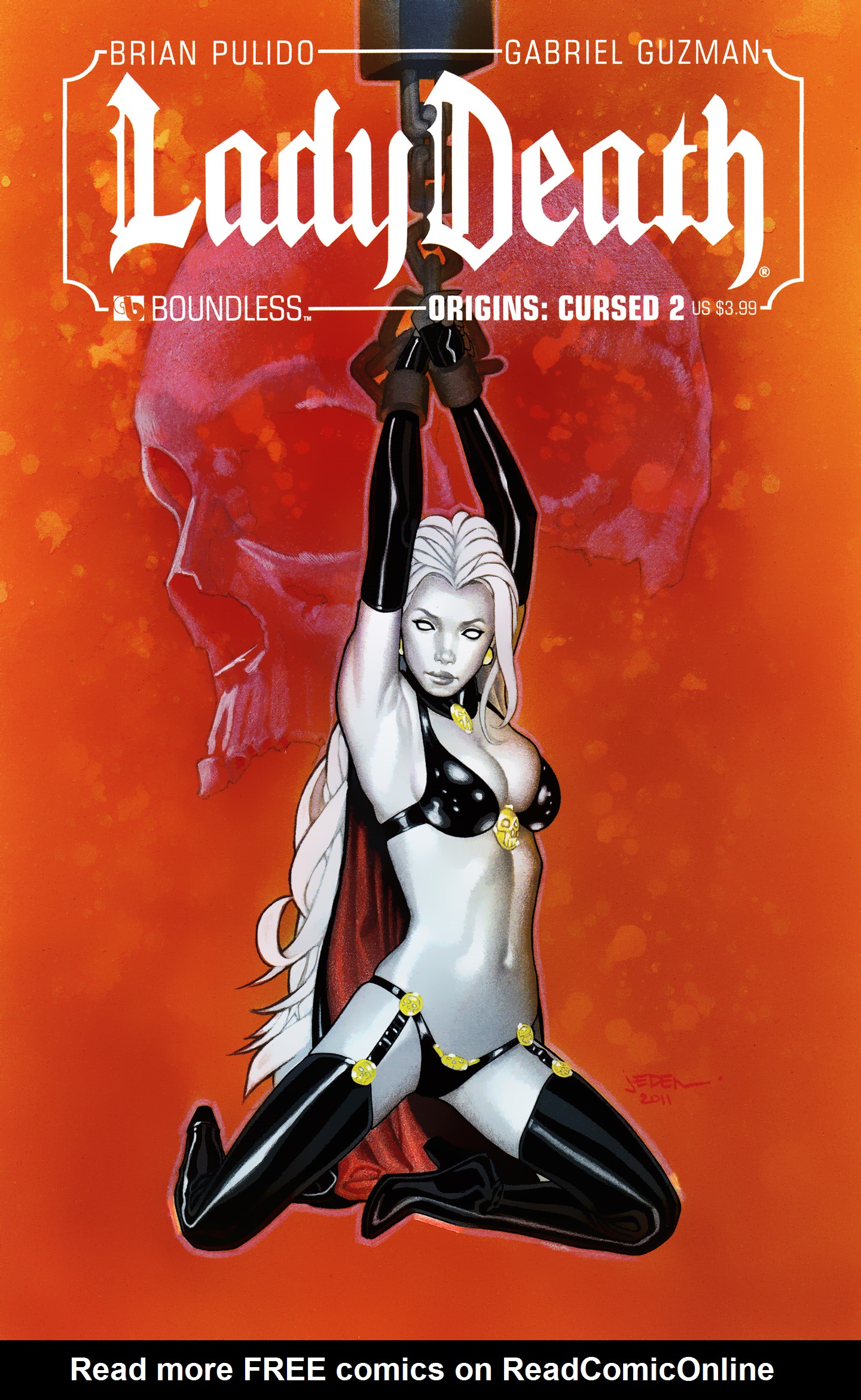 Read online Lady Death: Origins - Cursed comic -  Issue #2 - 1