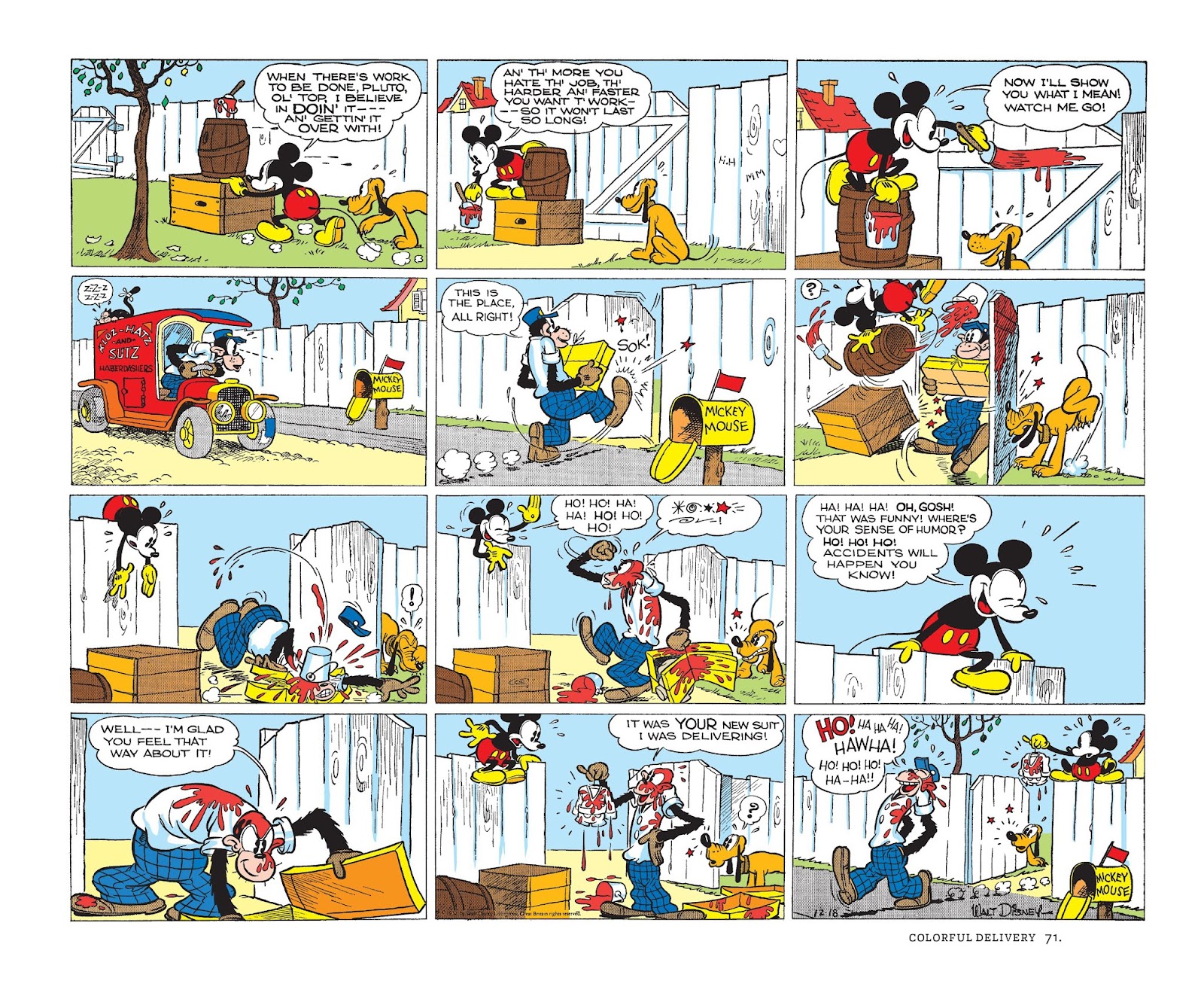 Walt Disney's Mickey Mouse Color Sundays issue TPB 1 (Part 1) - Page 71