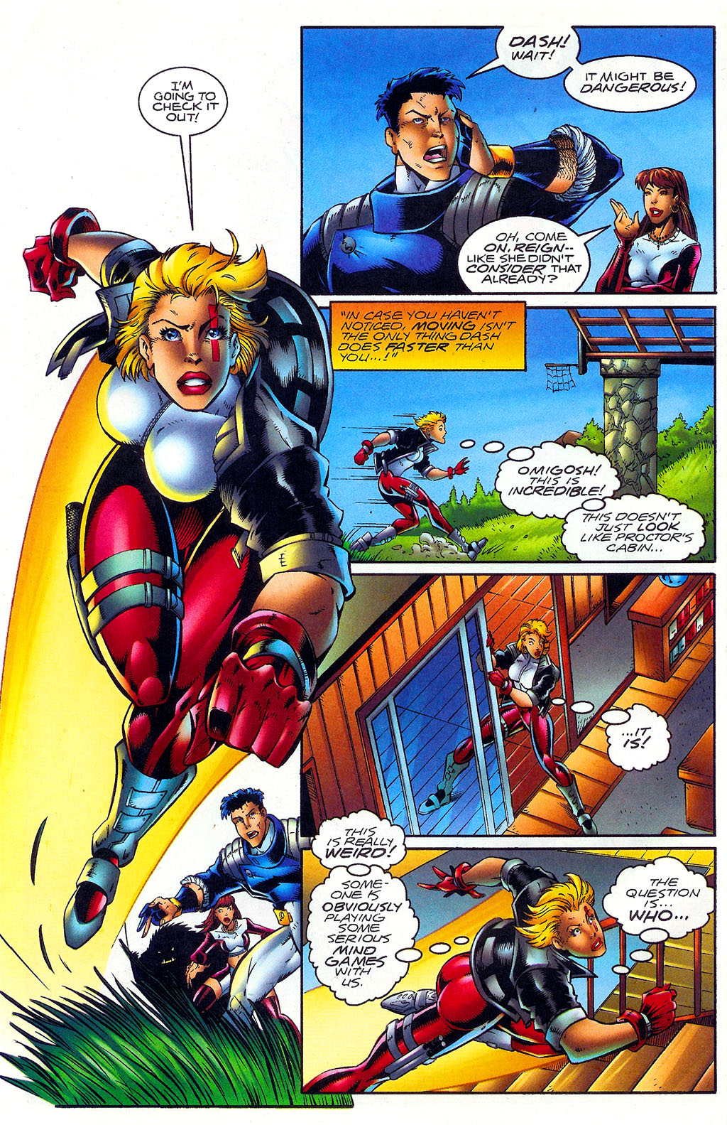 Read online New Force comic -  Issue #4 - 4