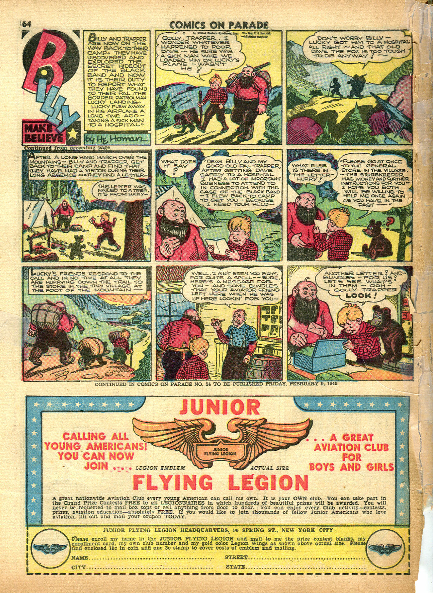 Read online Comics on Parade comic -  Issue #23 - 66