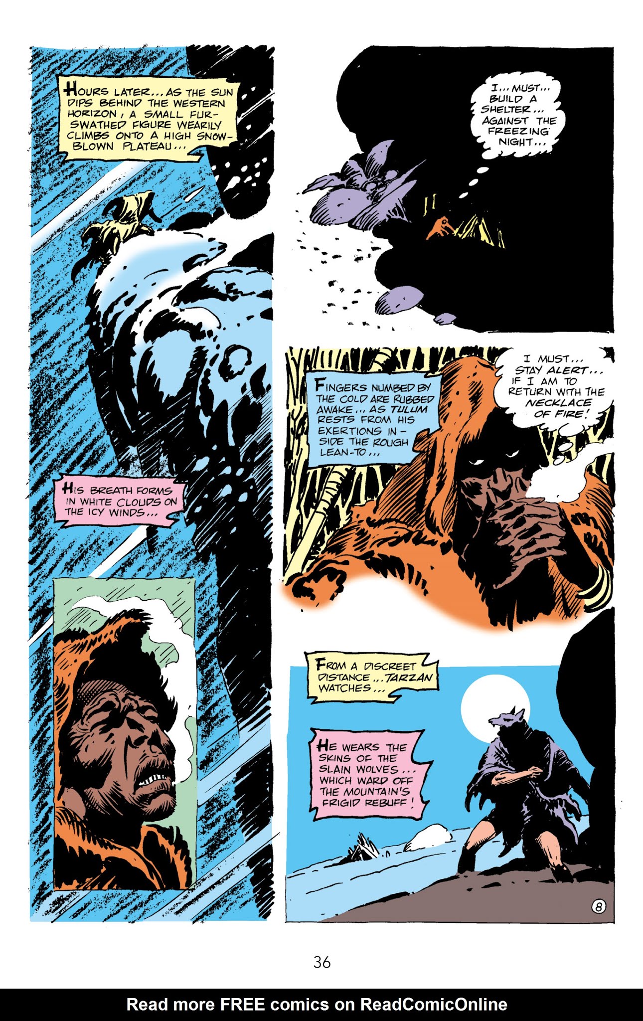 Read online Edgar Rice Burroughs' Tarzan The Joe Kubert Years comic -  Issue # TPB 3 (Part 1) - 38