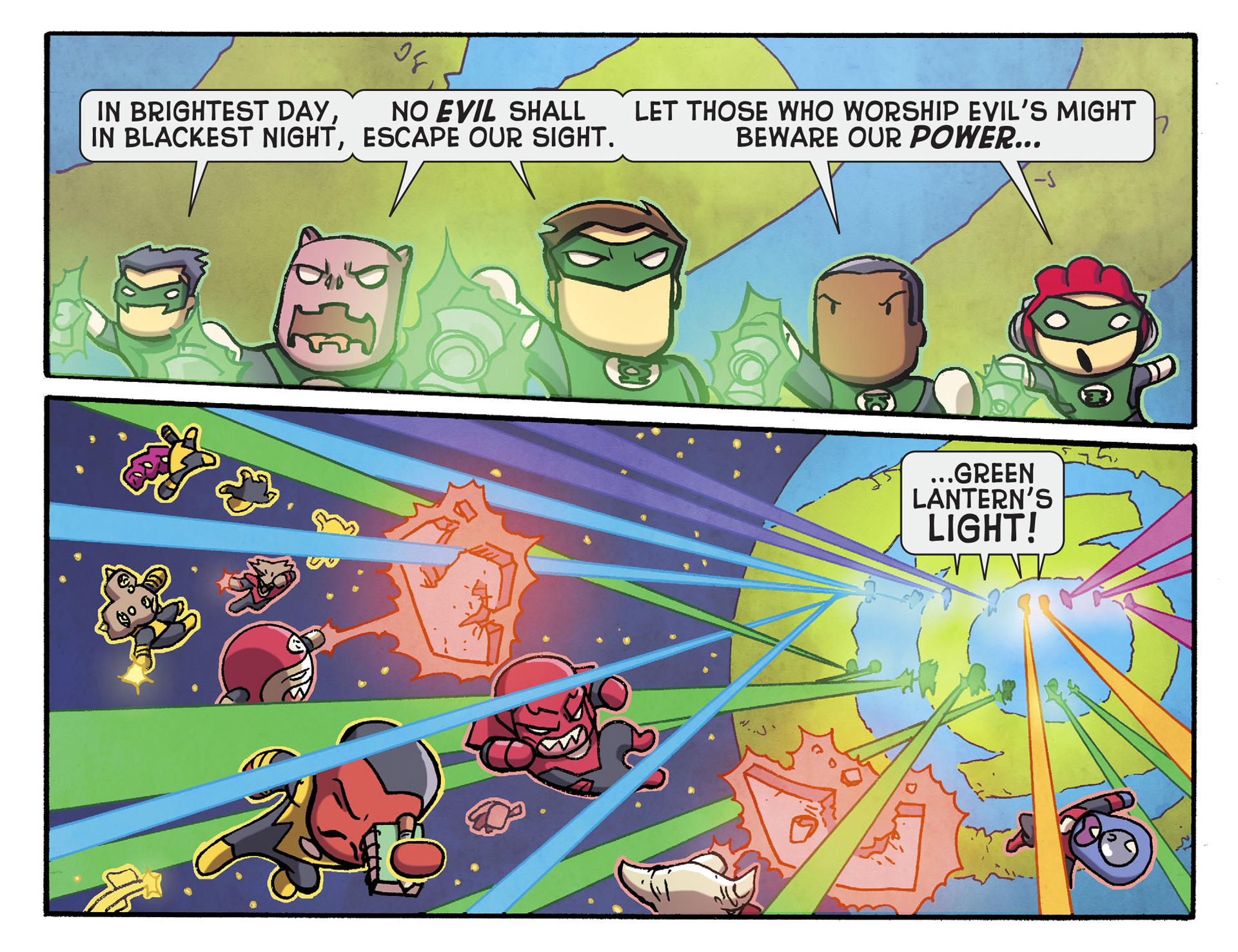 Read online Scribblenauts Unmasked: A Crisis of Imagination comic -  Issue #8 - 4
