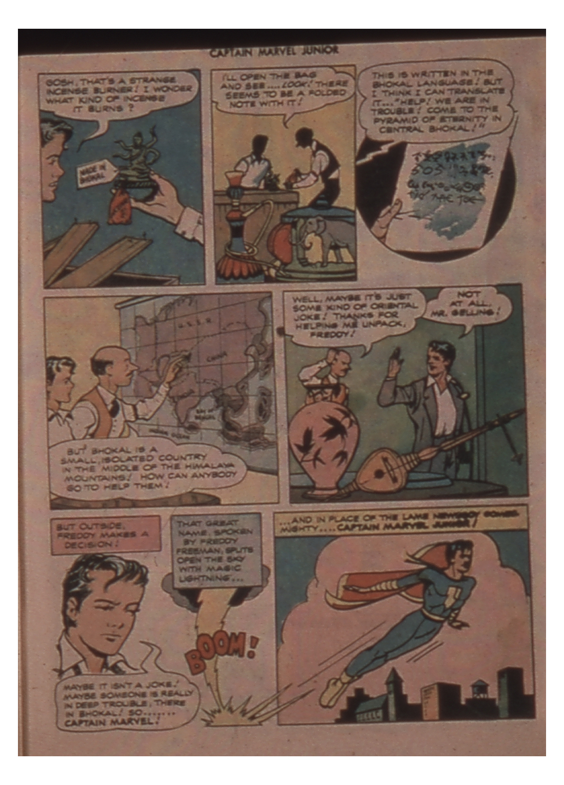 Read online Captain Marvel, Jr. comic -  Issue #55 - 5