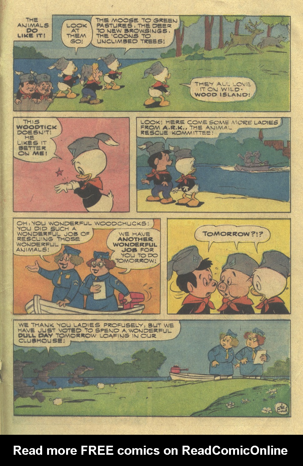 Read online Huey, Dewey, and Louie Junior Woodchucks comic -  Issue #23 - 21