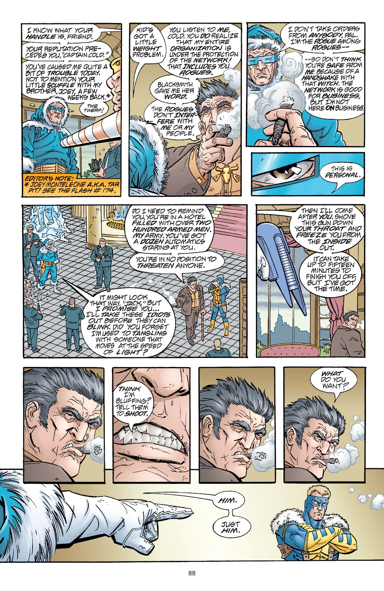 Read online Flash Rogues: Captain Cold comic -  Issue # TPB (Part 1) - 88
