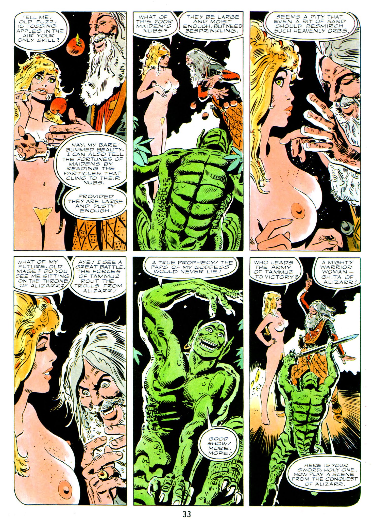 Read online Ghita of Alizarr comic -  Issue #1 - 34